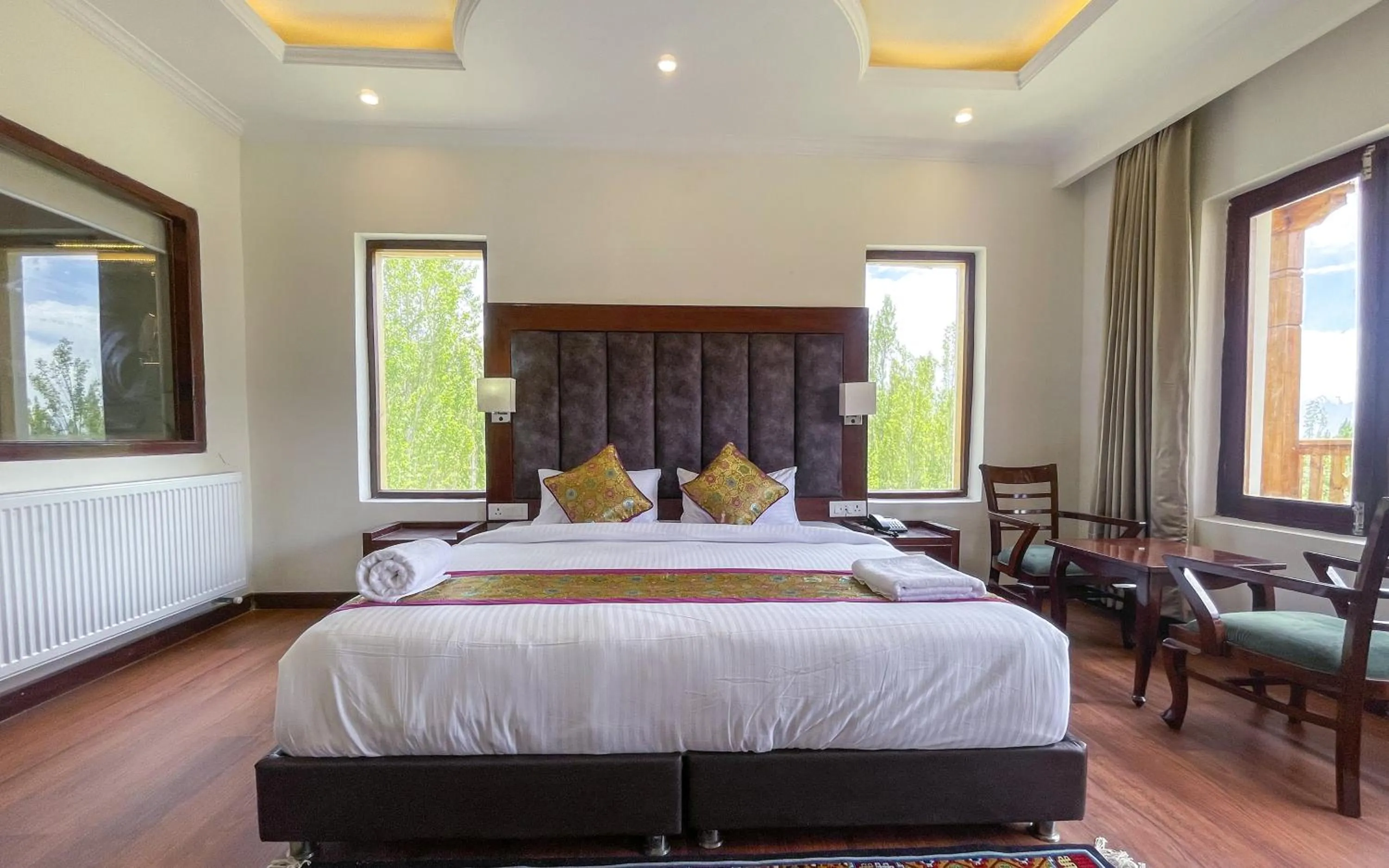 Bed in Hotel Deskitsal