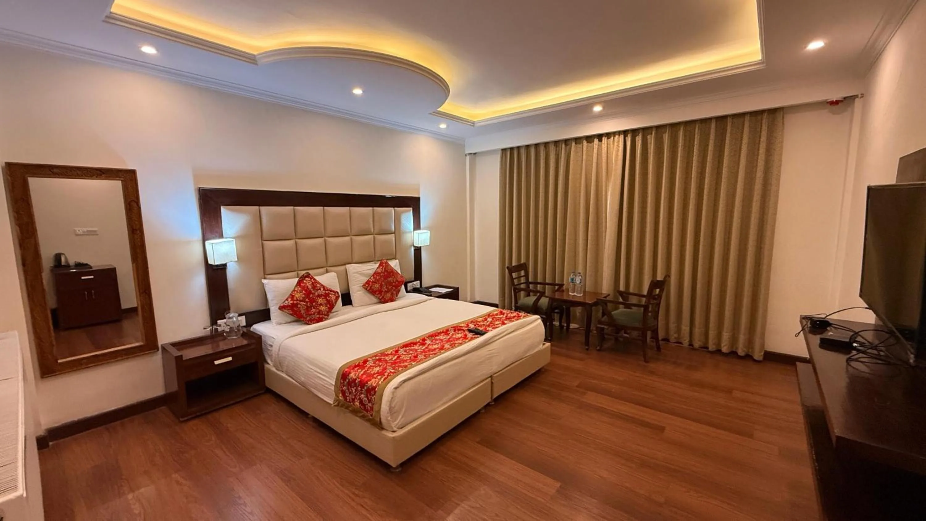 Bed in Hotel Deskitsal