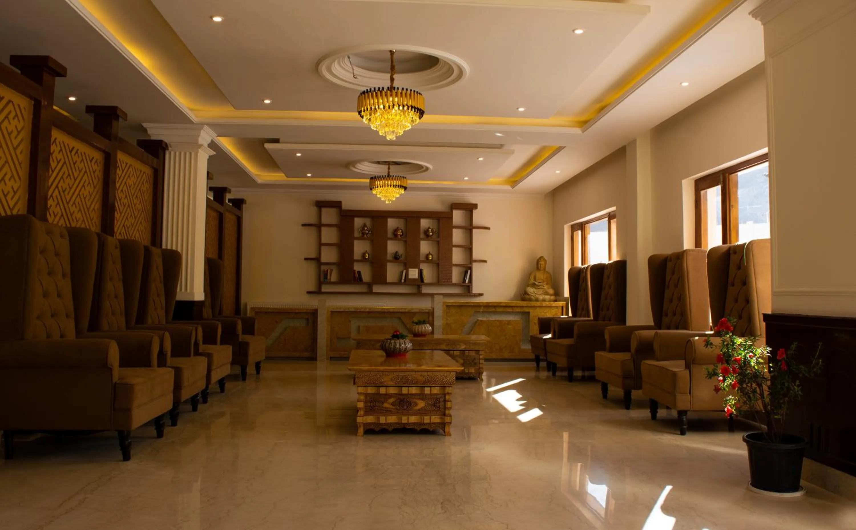 Seating area in Hotel Deskitsal