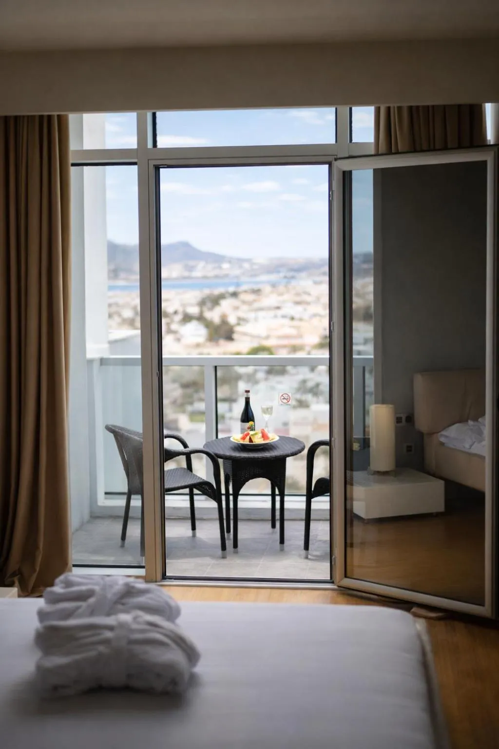 Sea view, Bed in Hotel Carboneras Cabo de Gata Spa