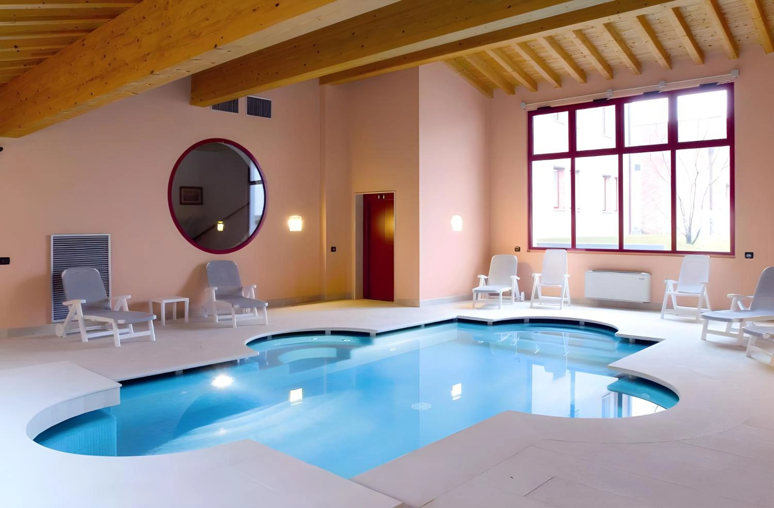 Pool view in Hotel Vecchio Casello