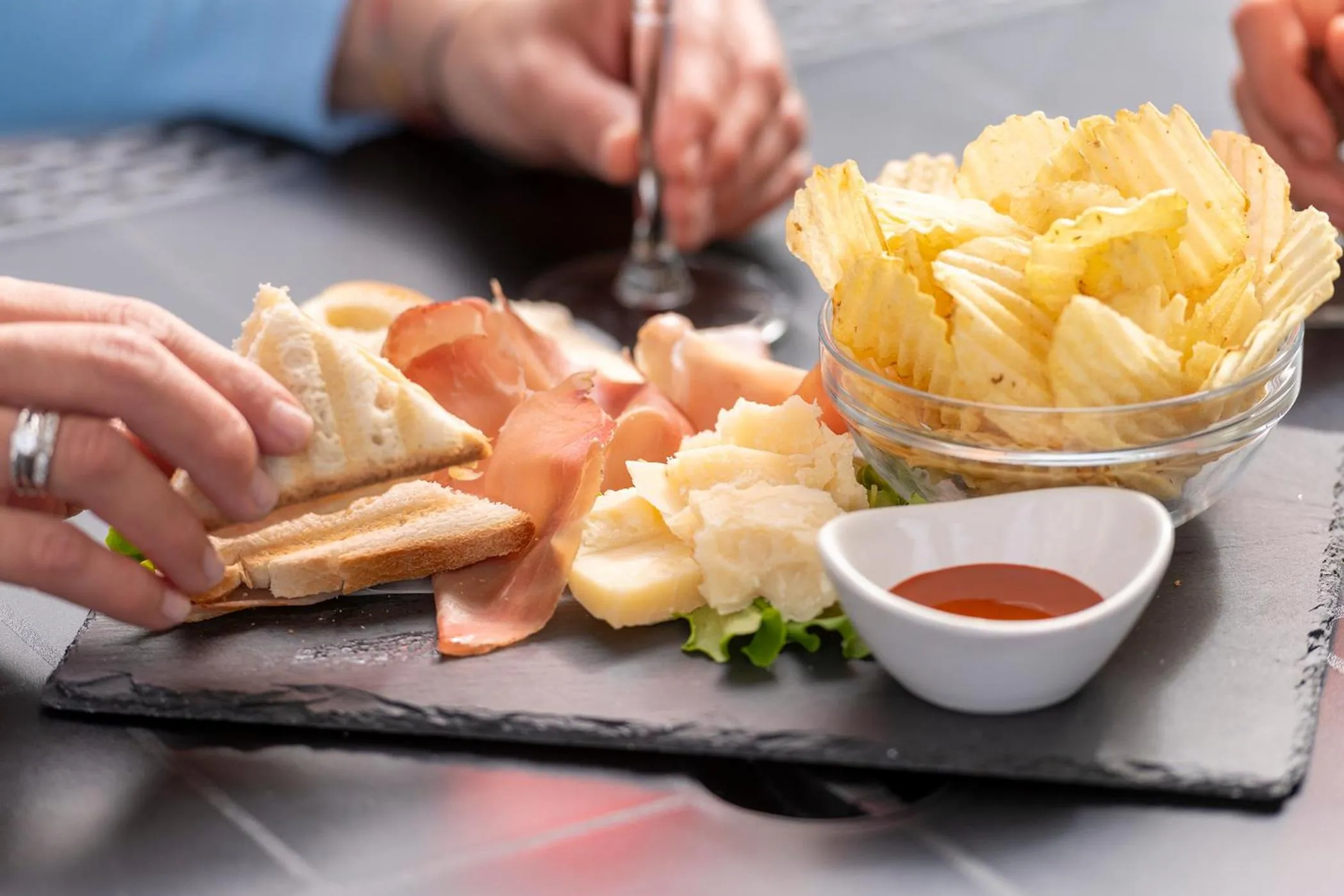 Food and drinks in Hotel Vecchio Casello