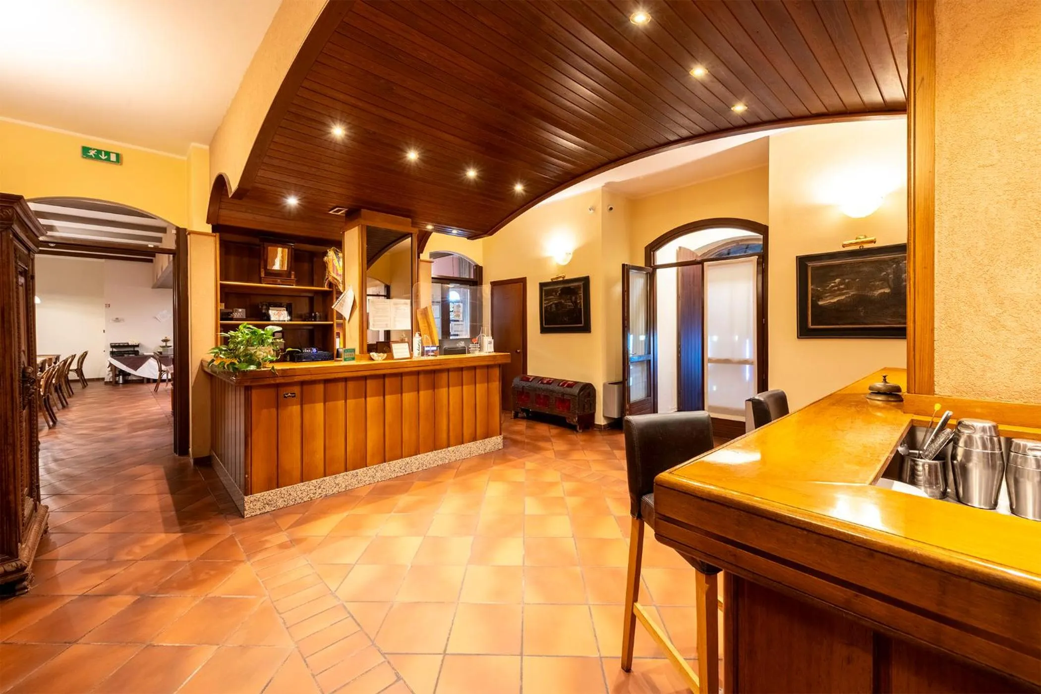 Lobby or reception in Hotel Vecchio Casello