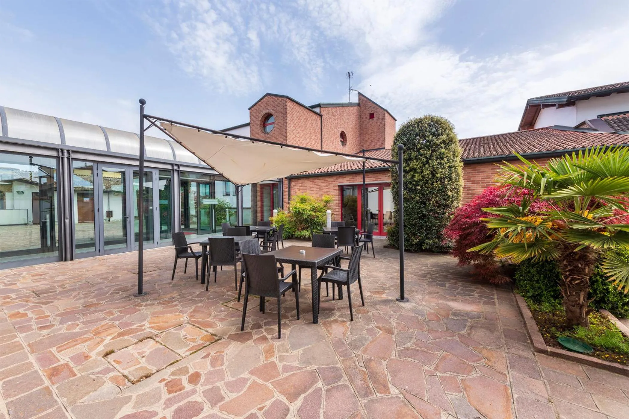 Garden in Hotel Vecchio Casello