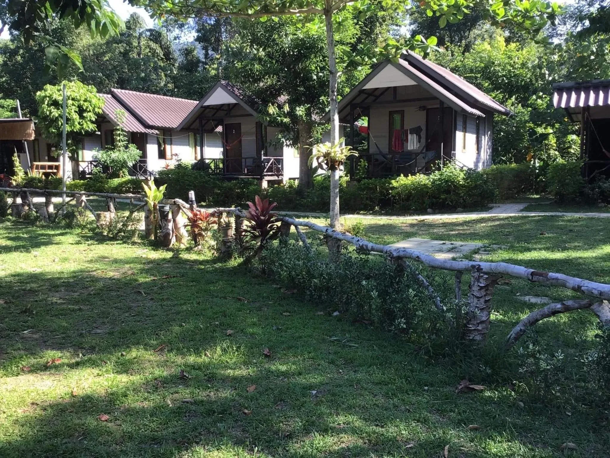 Garden in Green Garden Bungalows