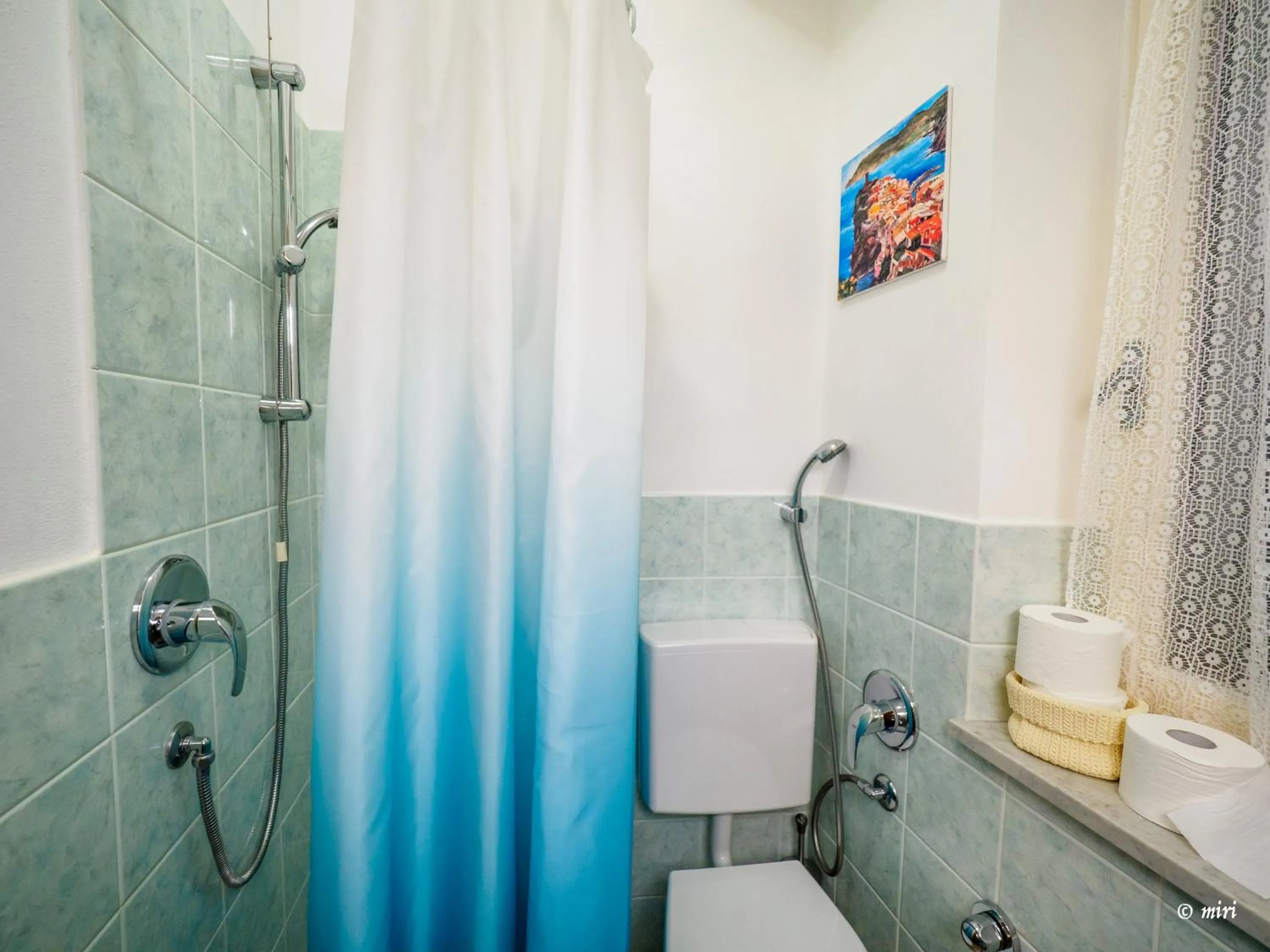 Bathroom in Carmelina Tiny Village Room