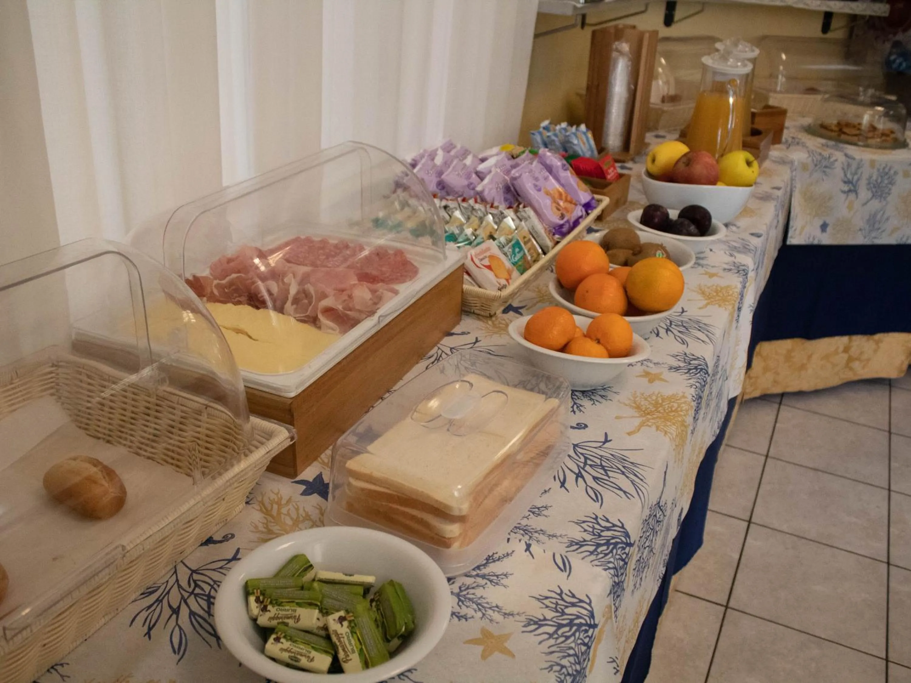 Food and drinks in Hotel Motel Fiore