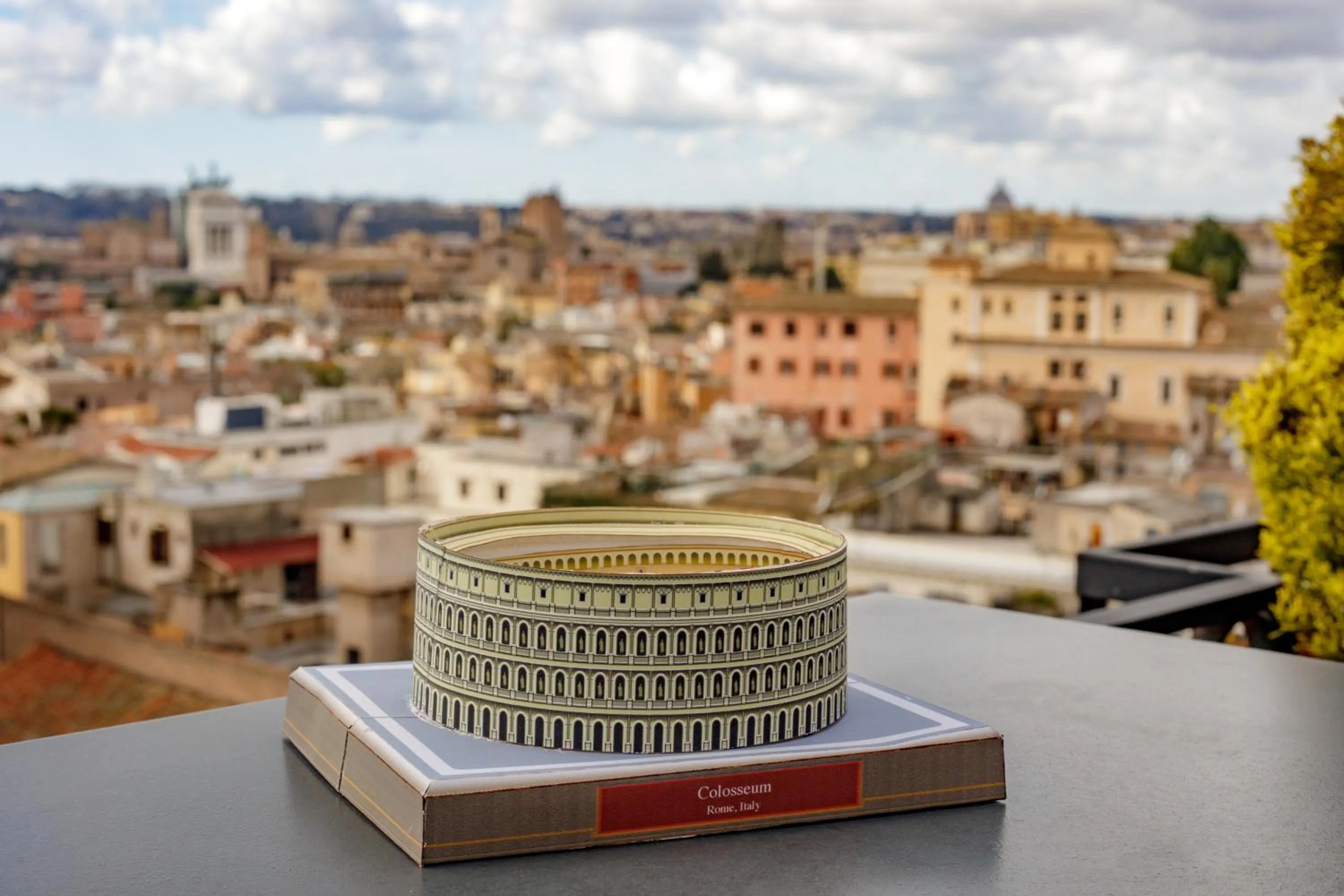City view in Hotel Colosseum