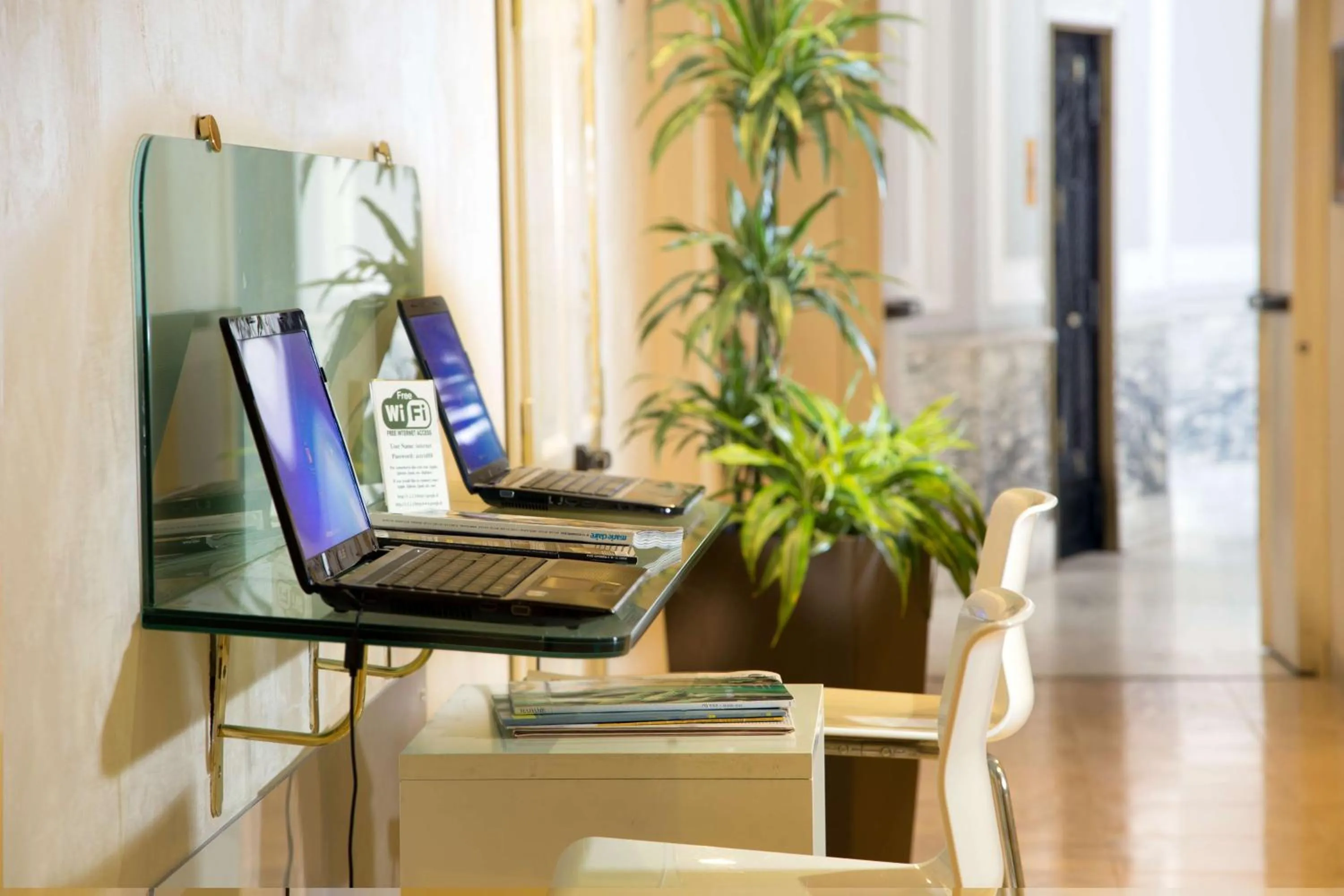 On site in Best Western Hotel Astrid