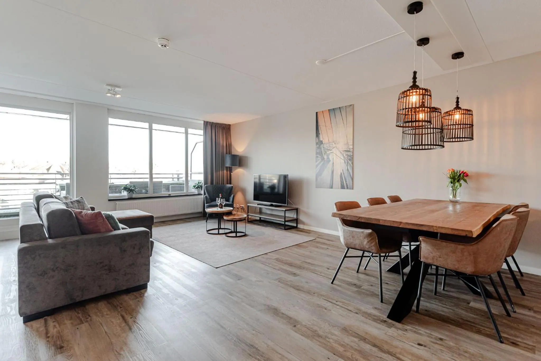 Apartment with Balcony in Kaag Resort