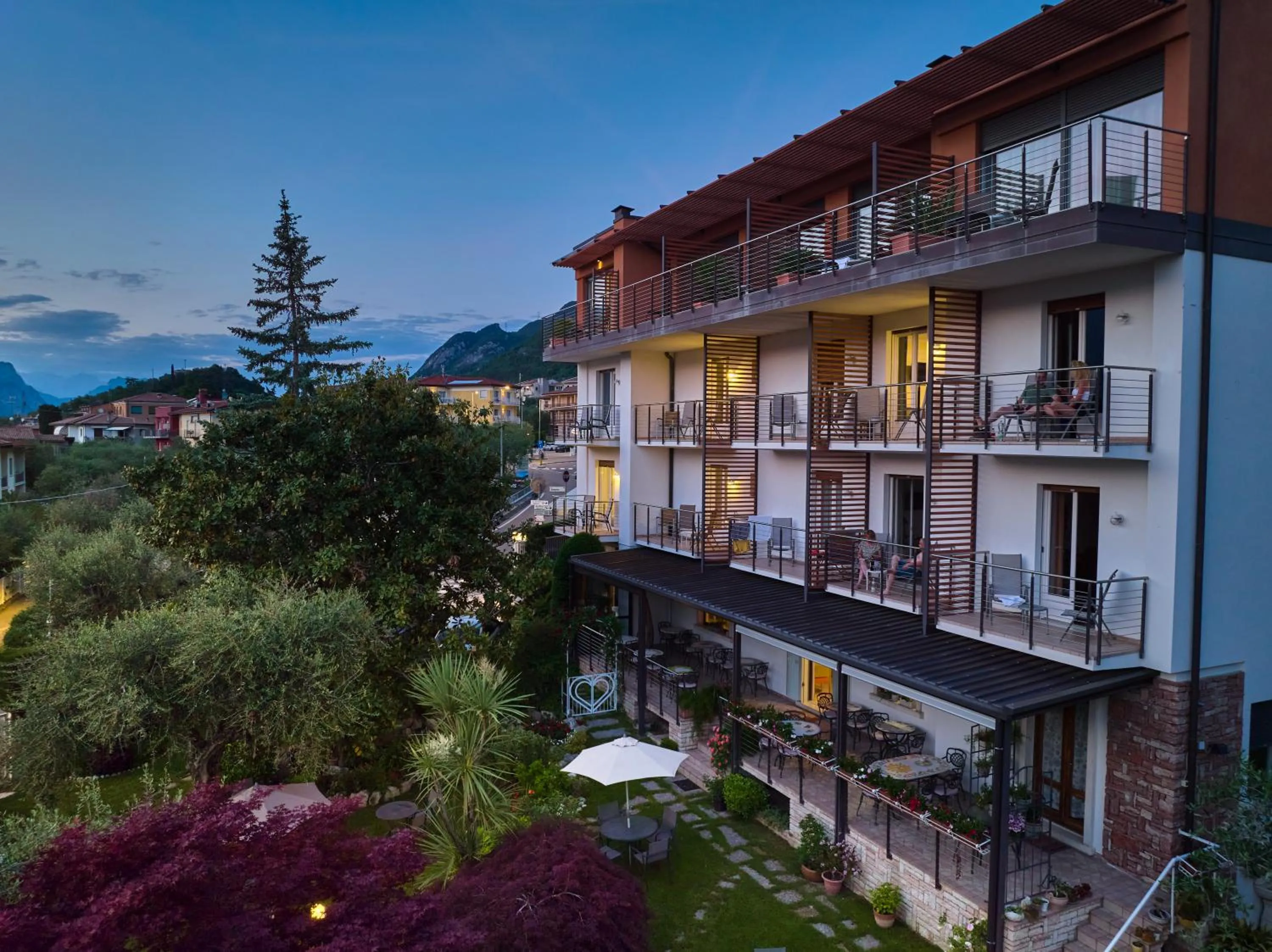 Property building in Eco Hotel Ariston