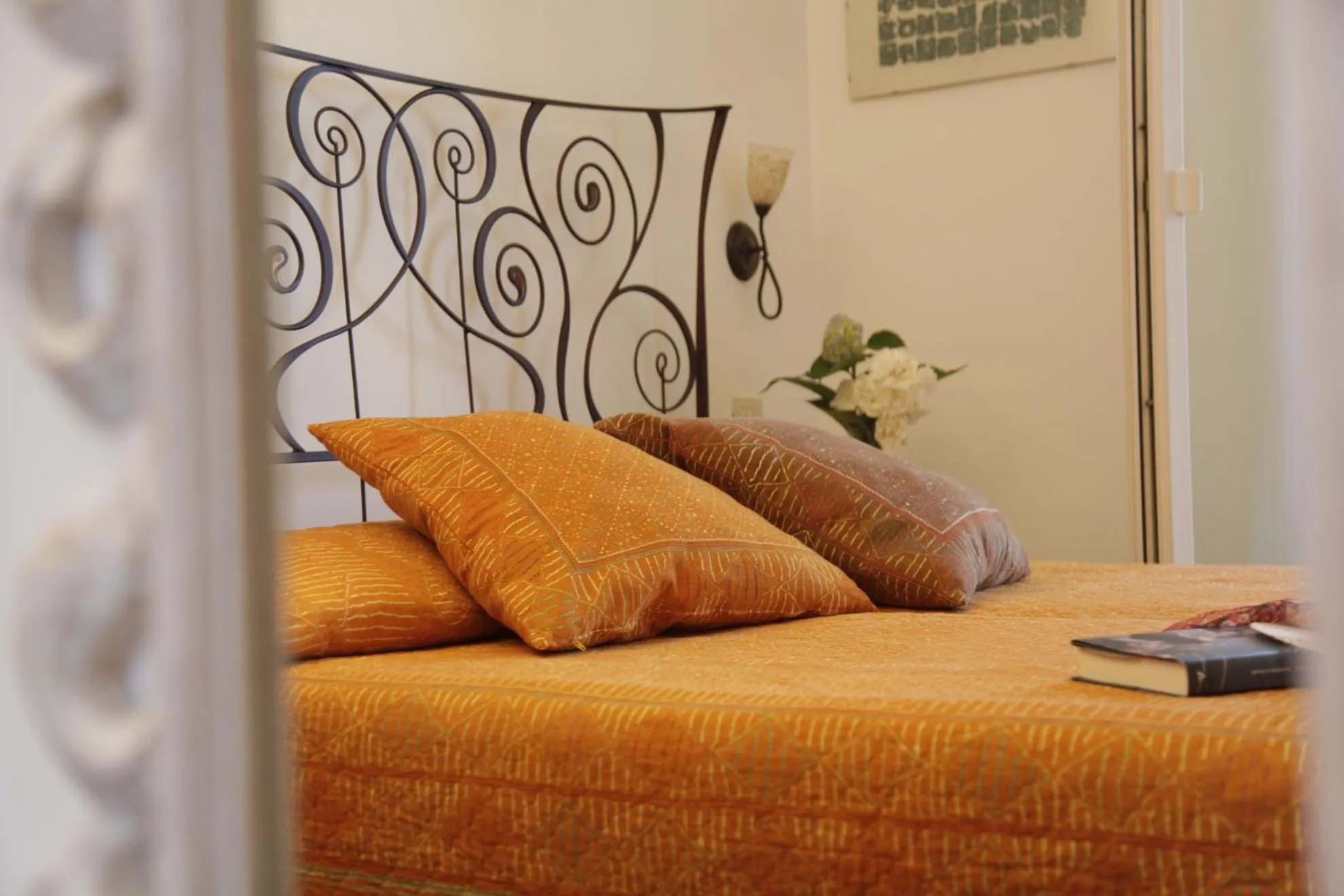 Bed in Eco Hotel Ariston