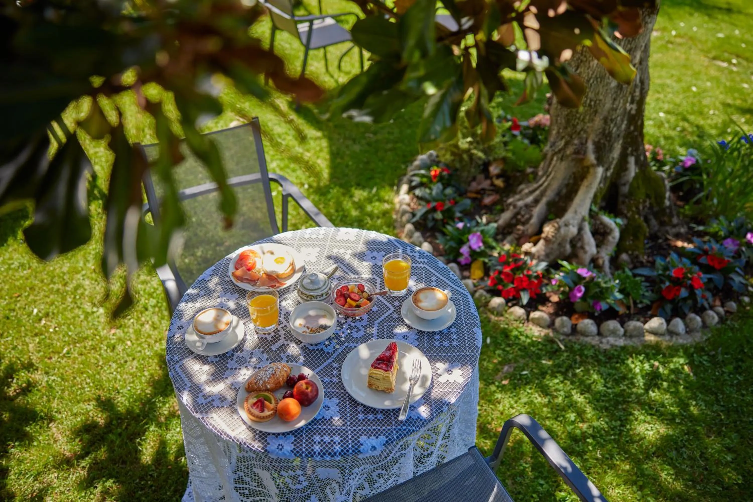 Garden in Eco Hotel Ariston