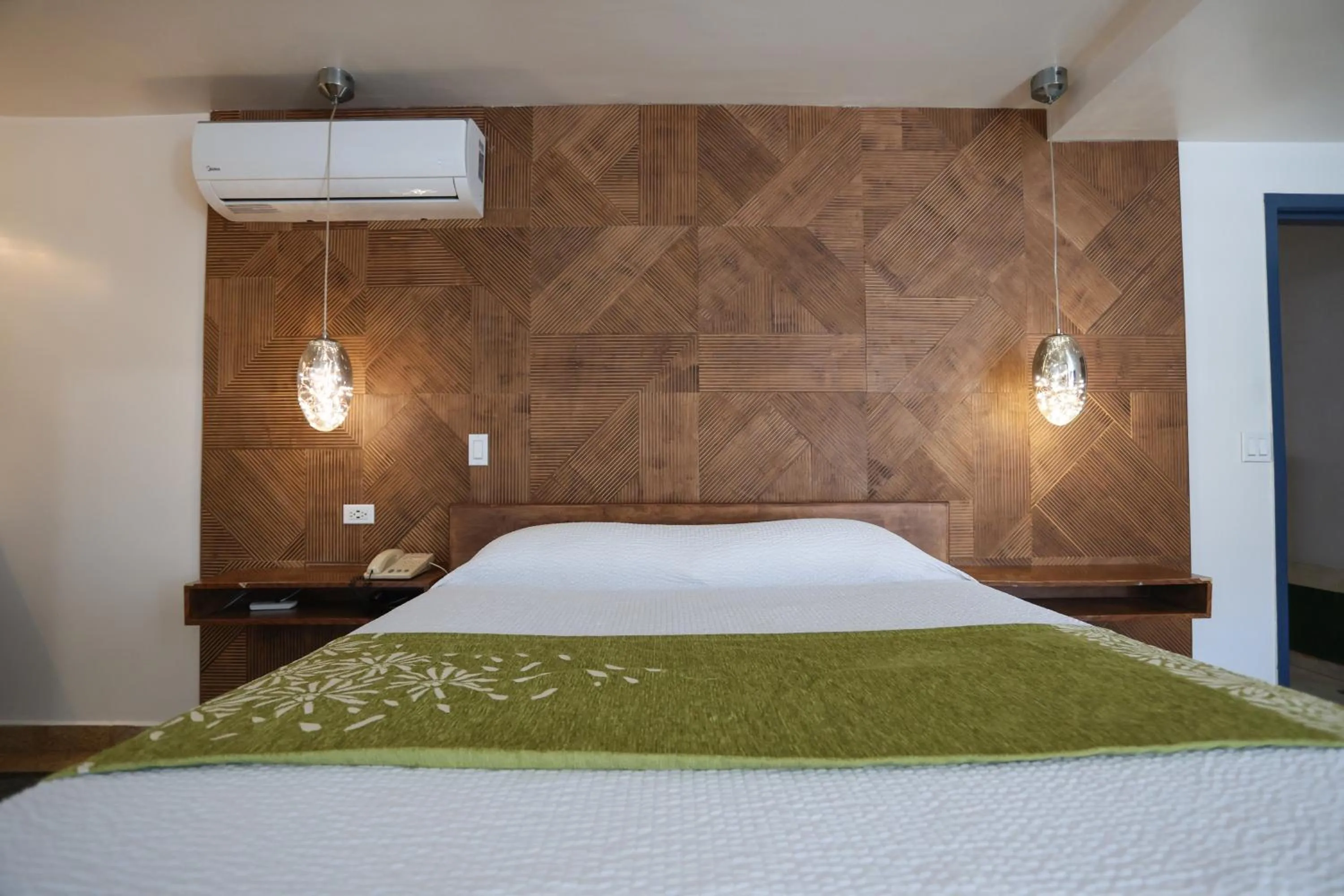 Bed in Hotel Aqua Rio