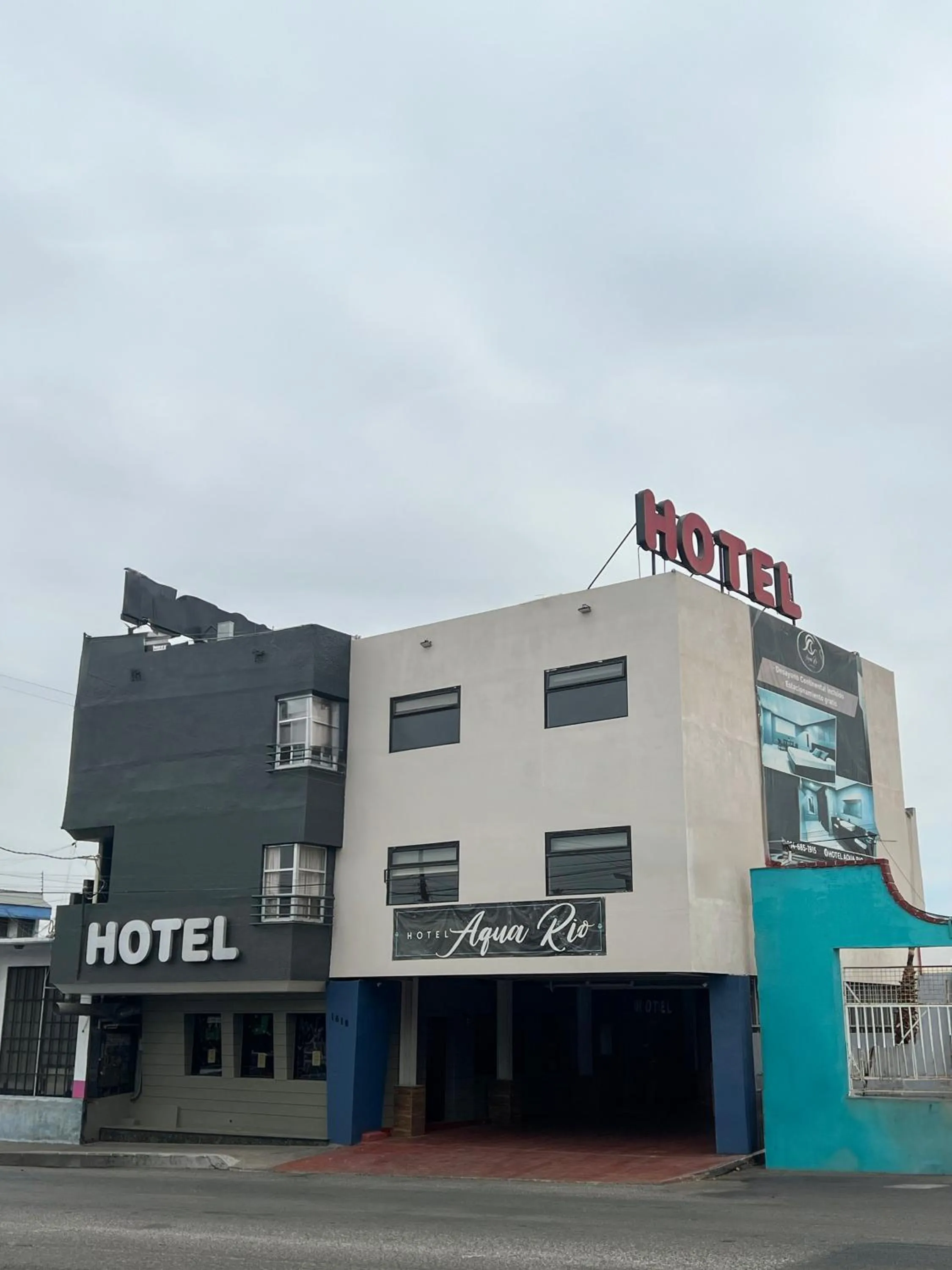 Facade/entrance in Hotel Aqua Rio