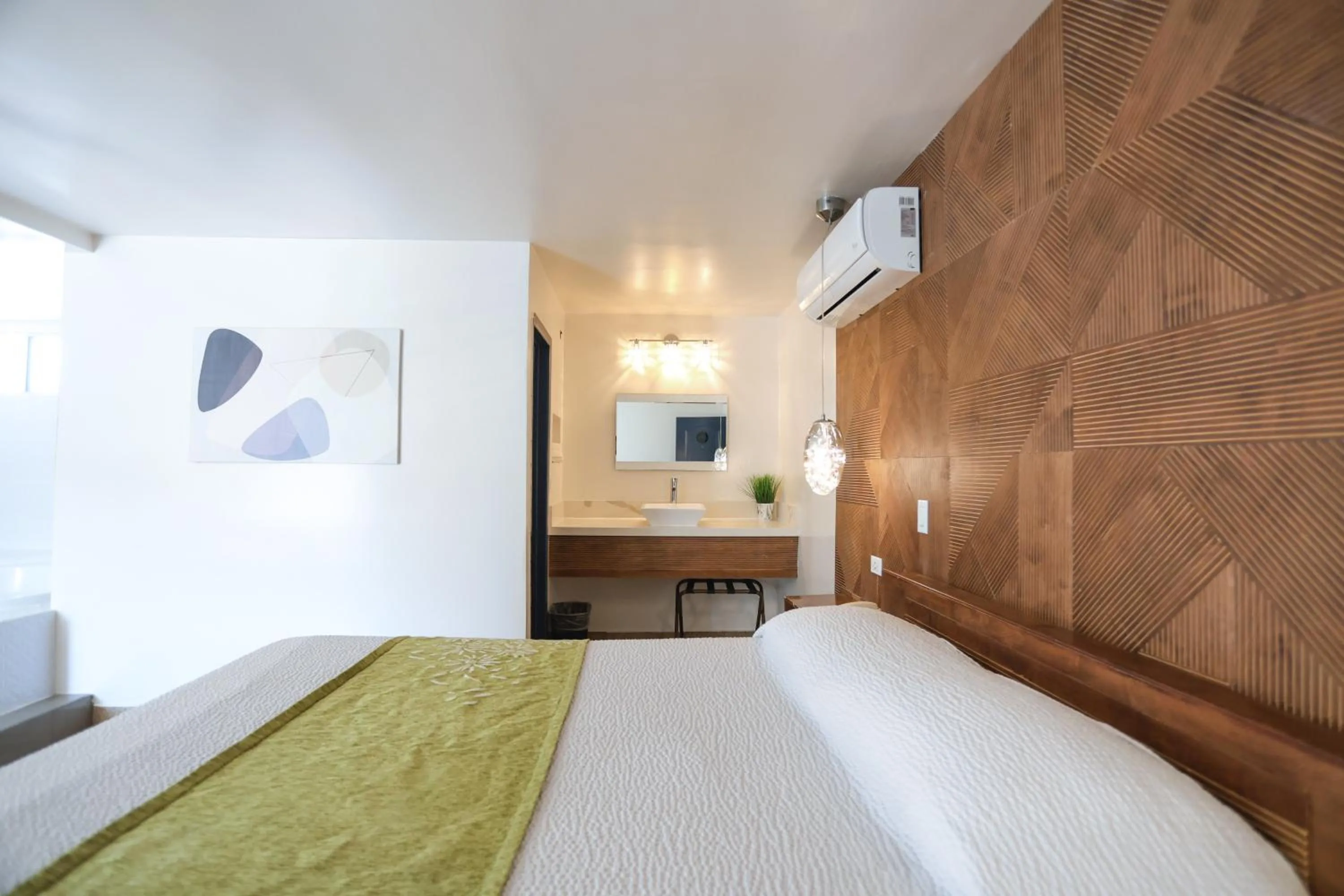 Bed in Hotel Aqua Rio