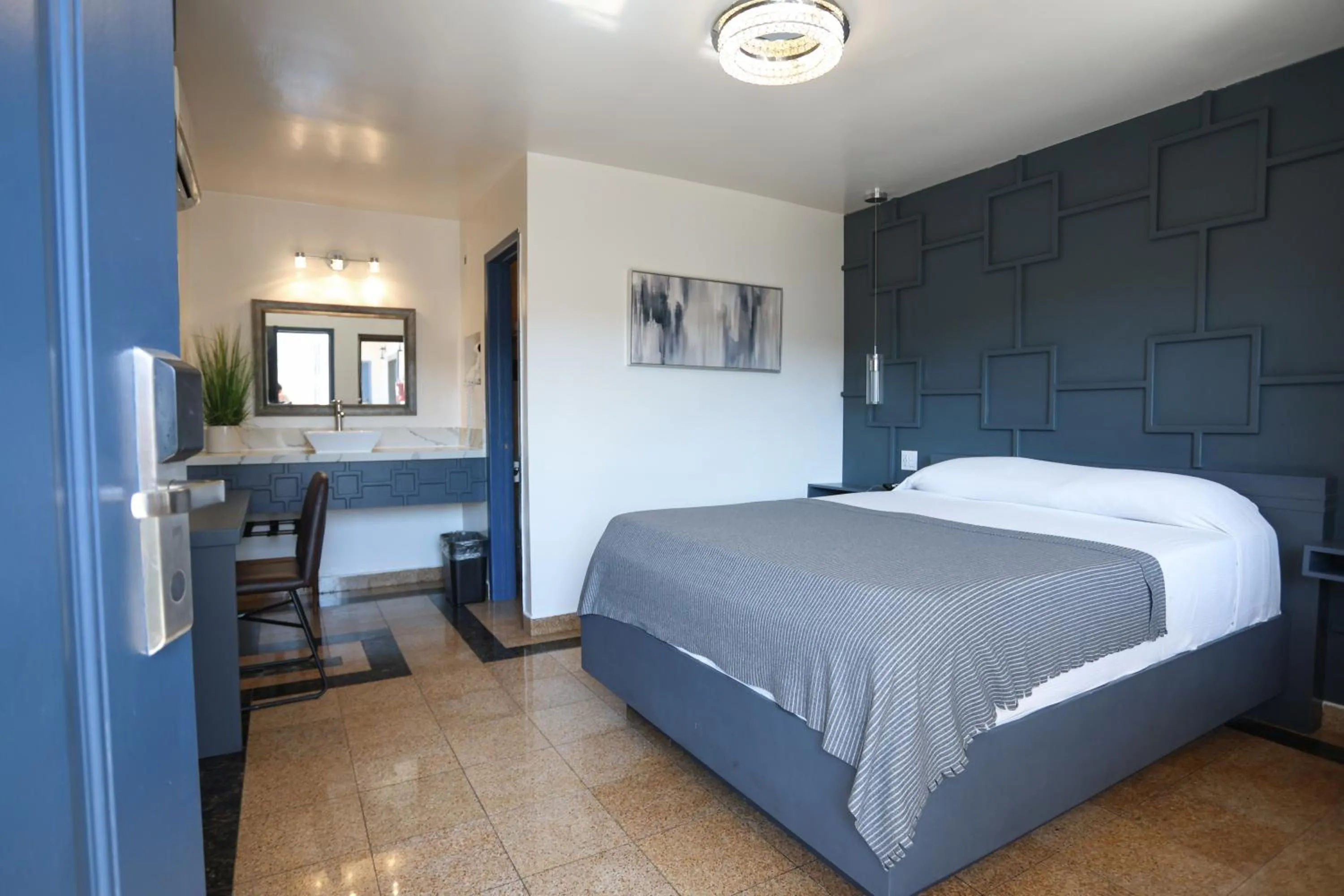 Bed in Hotel Aqua Rio