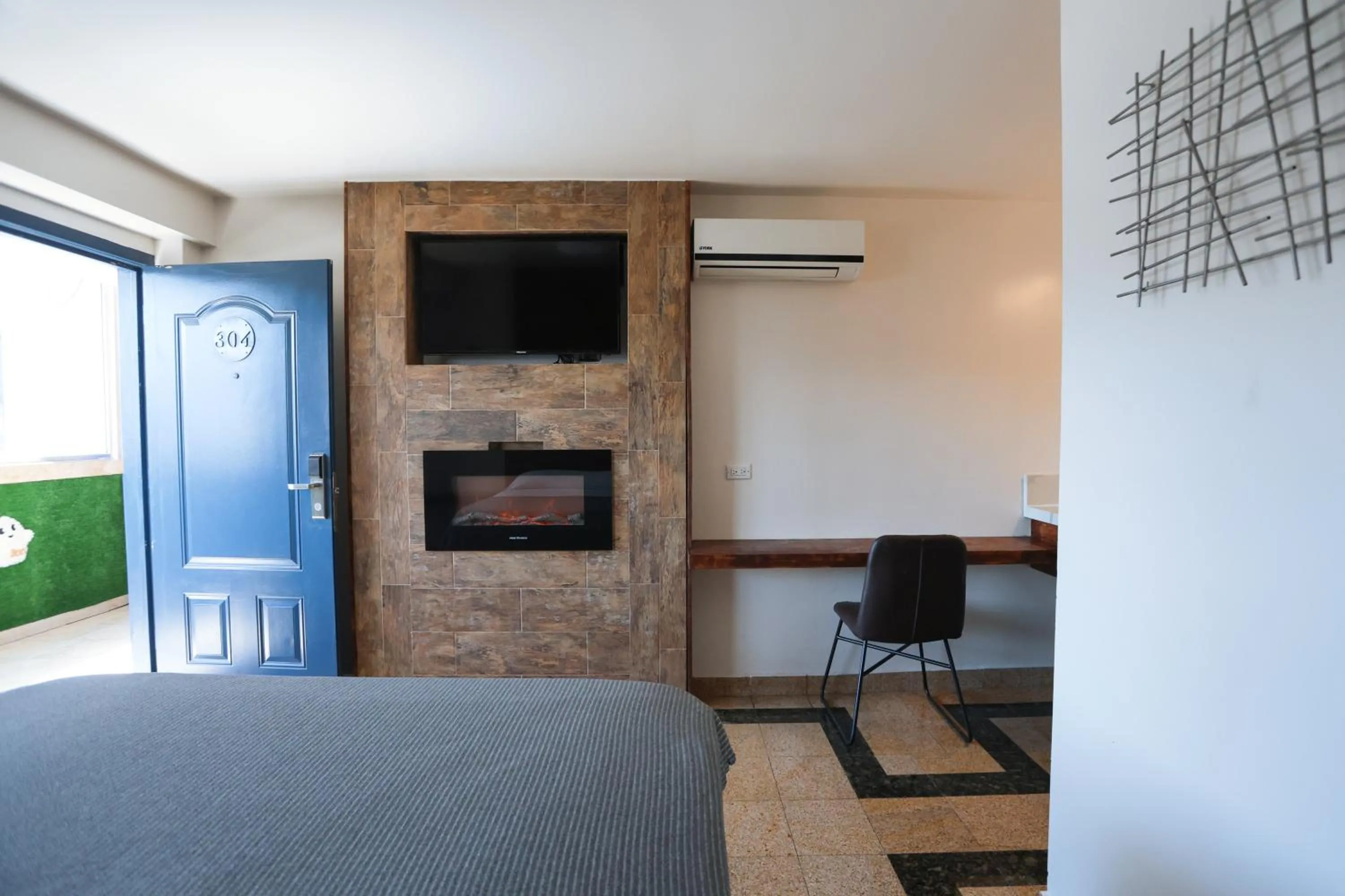 Bed in Hotel Aqua Rio