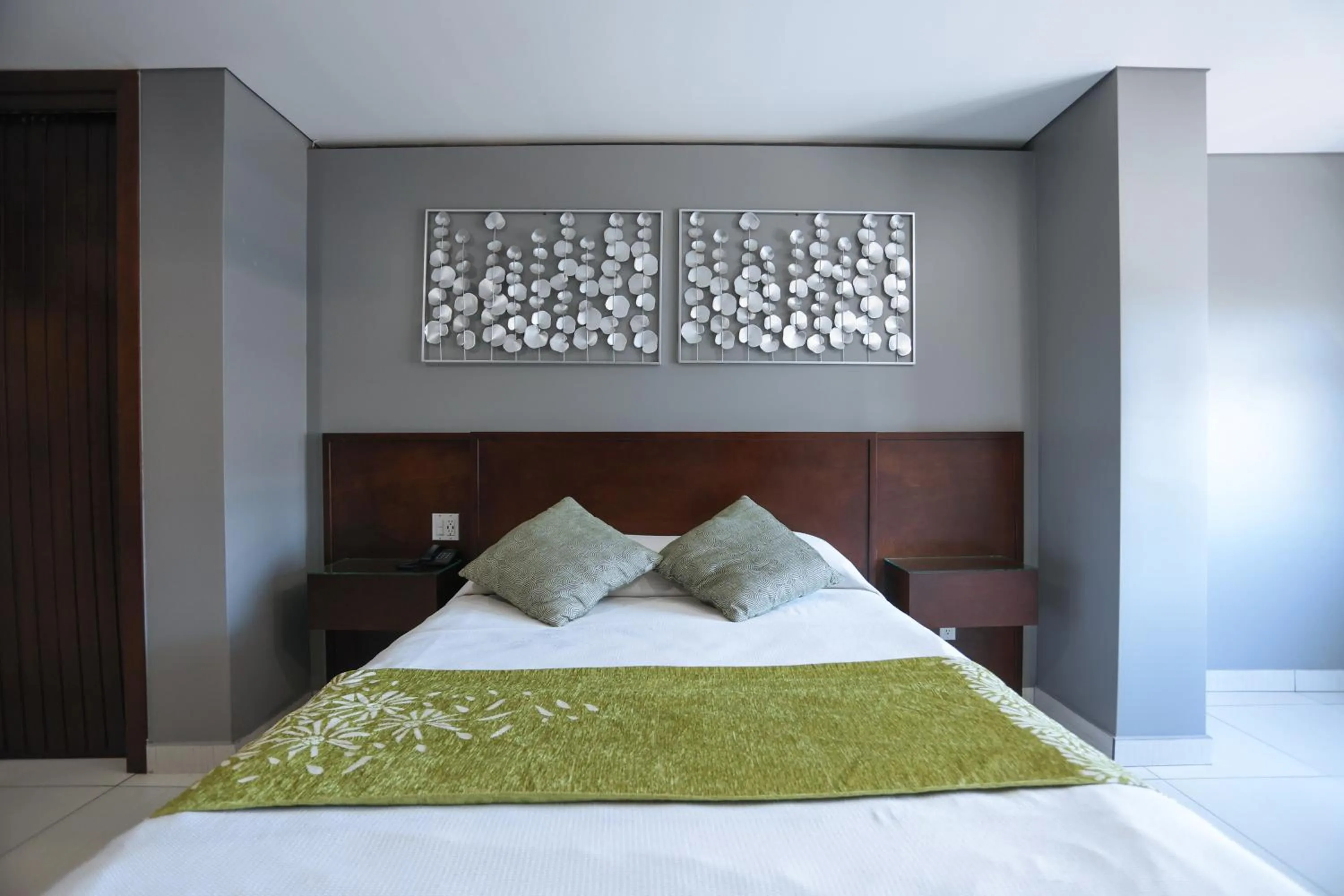 Bed in Hotel Aqua Rio