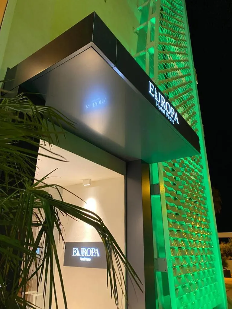 Facade/entrance in EUROPA Hotel