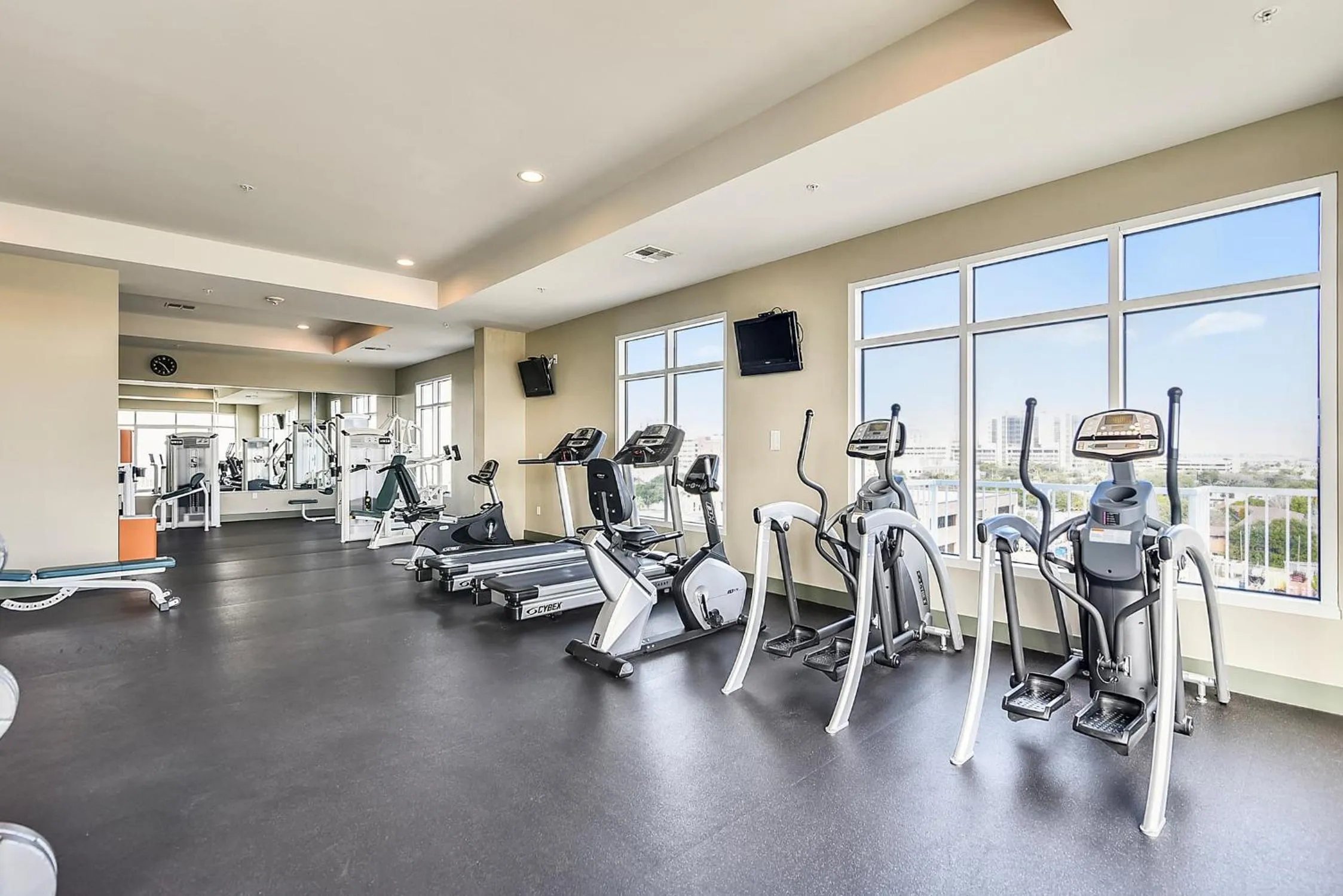 Fitness centre/facilities in Emerald 707