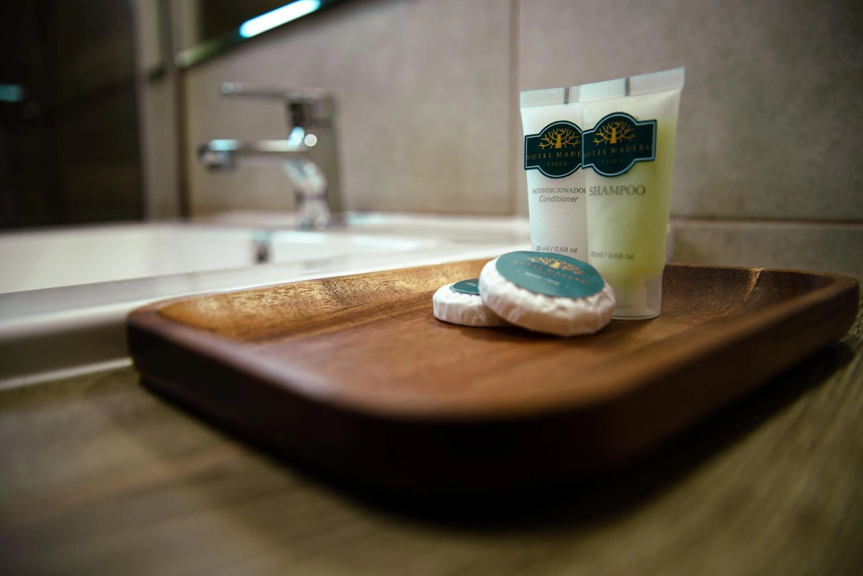 Bathroom in Hotel Madero Talca