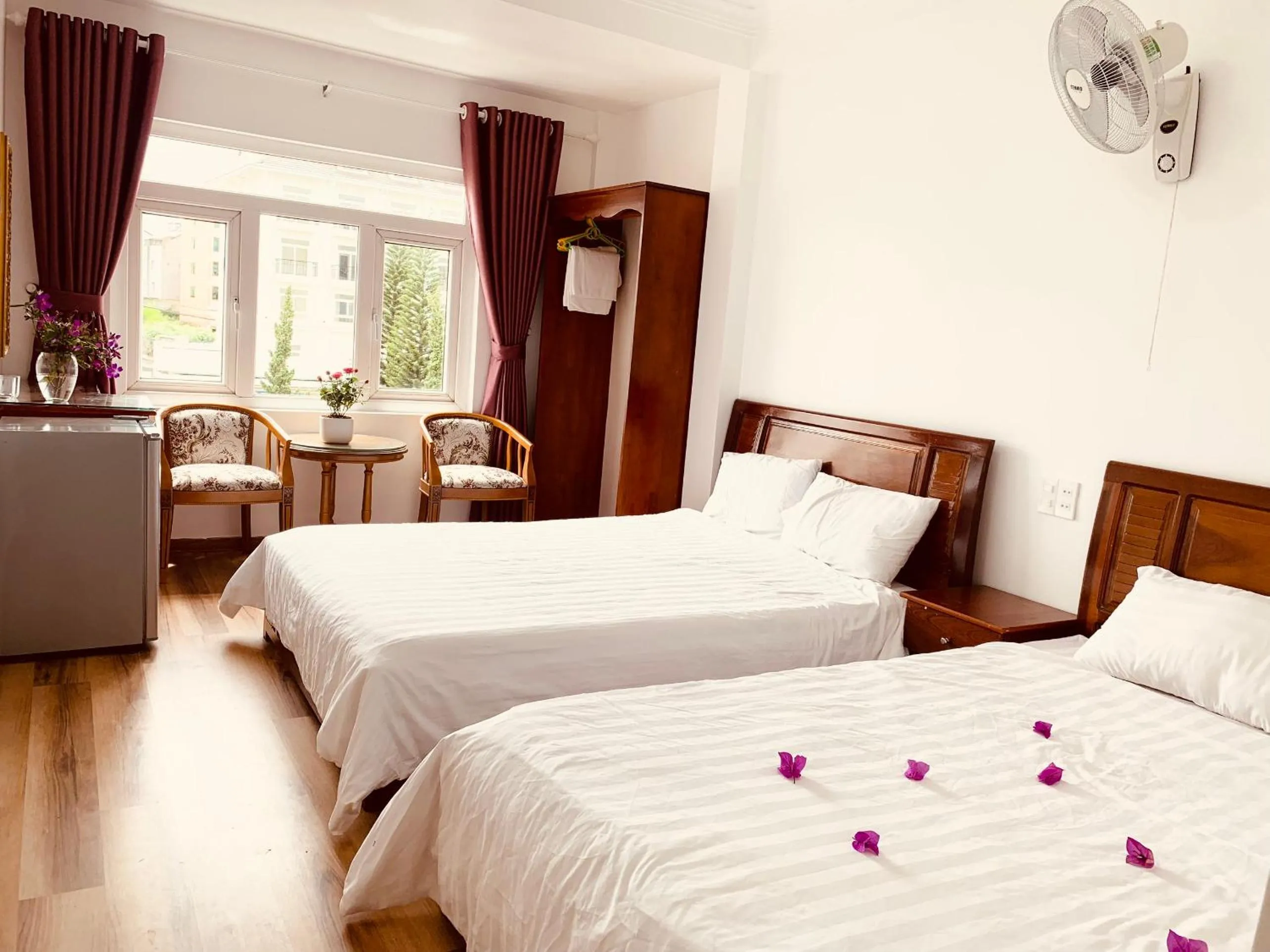 Bed in Khách sạn Nam Ngọc Đà Lạt