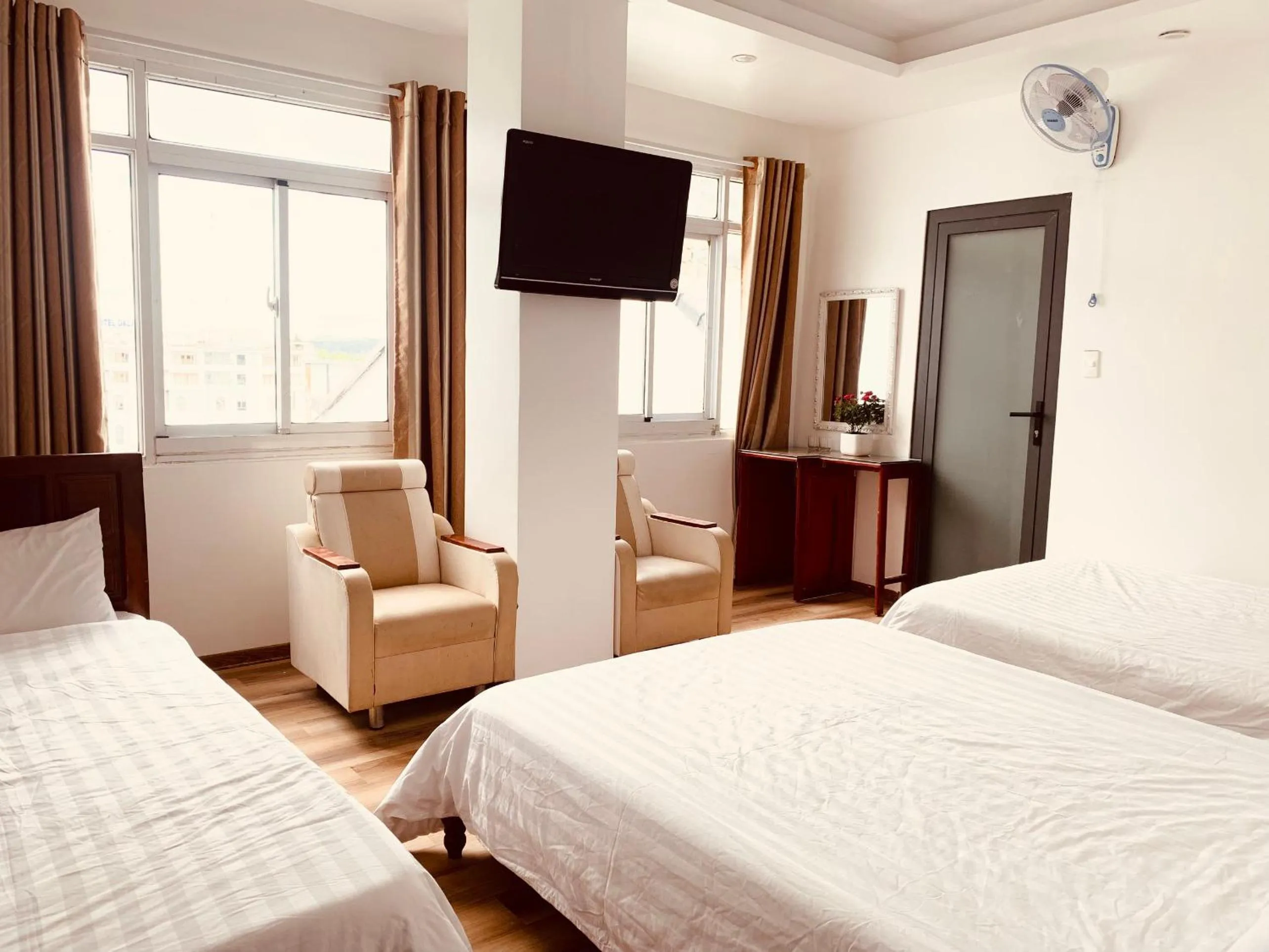 Bed in Khách sạn Nam Ngọc Đà Lạt