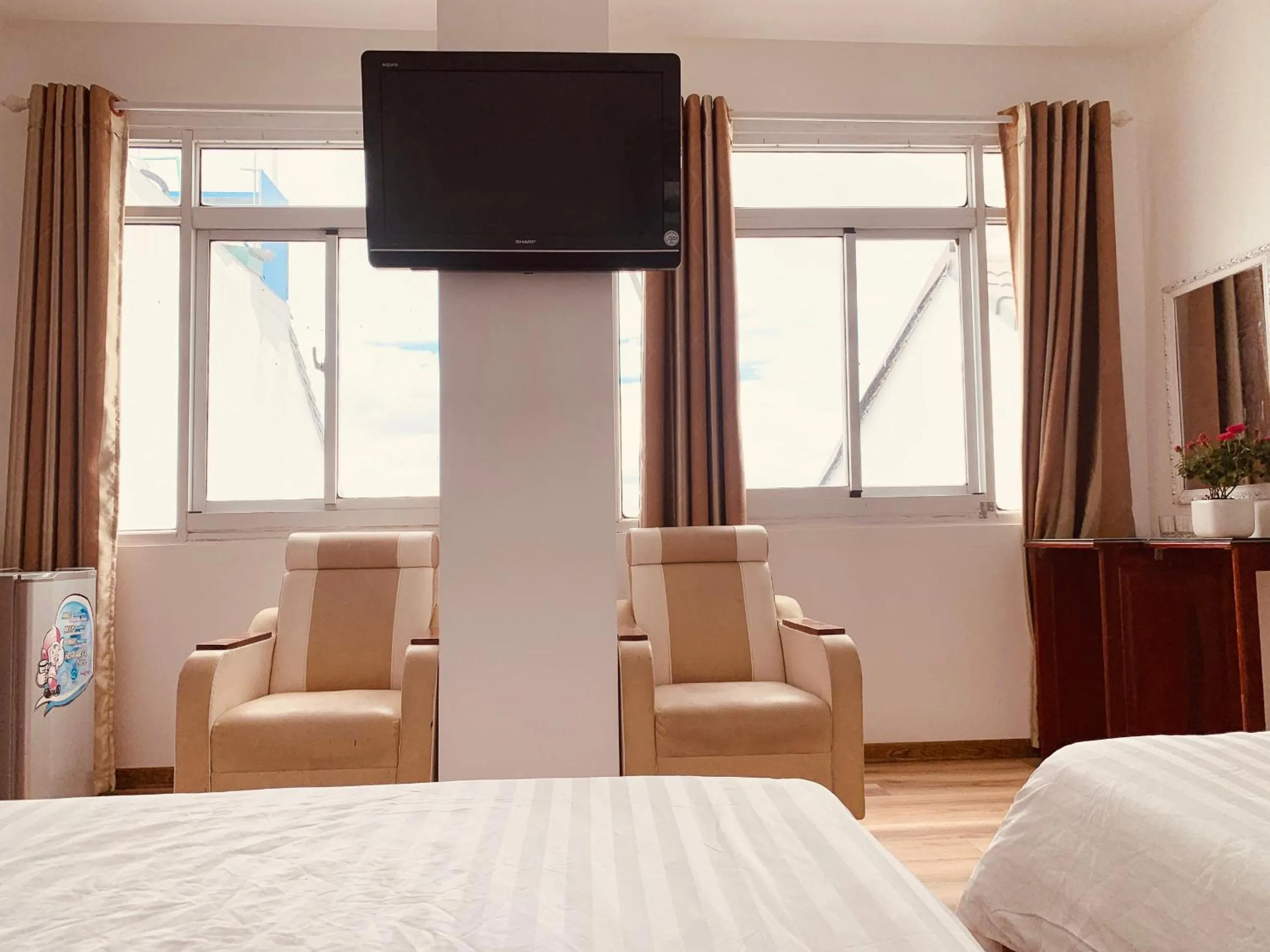 Bed in Khách sạn Nam Ngọc Đà Lạt