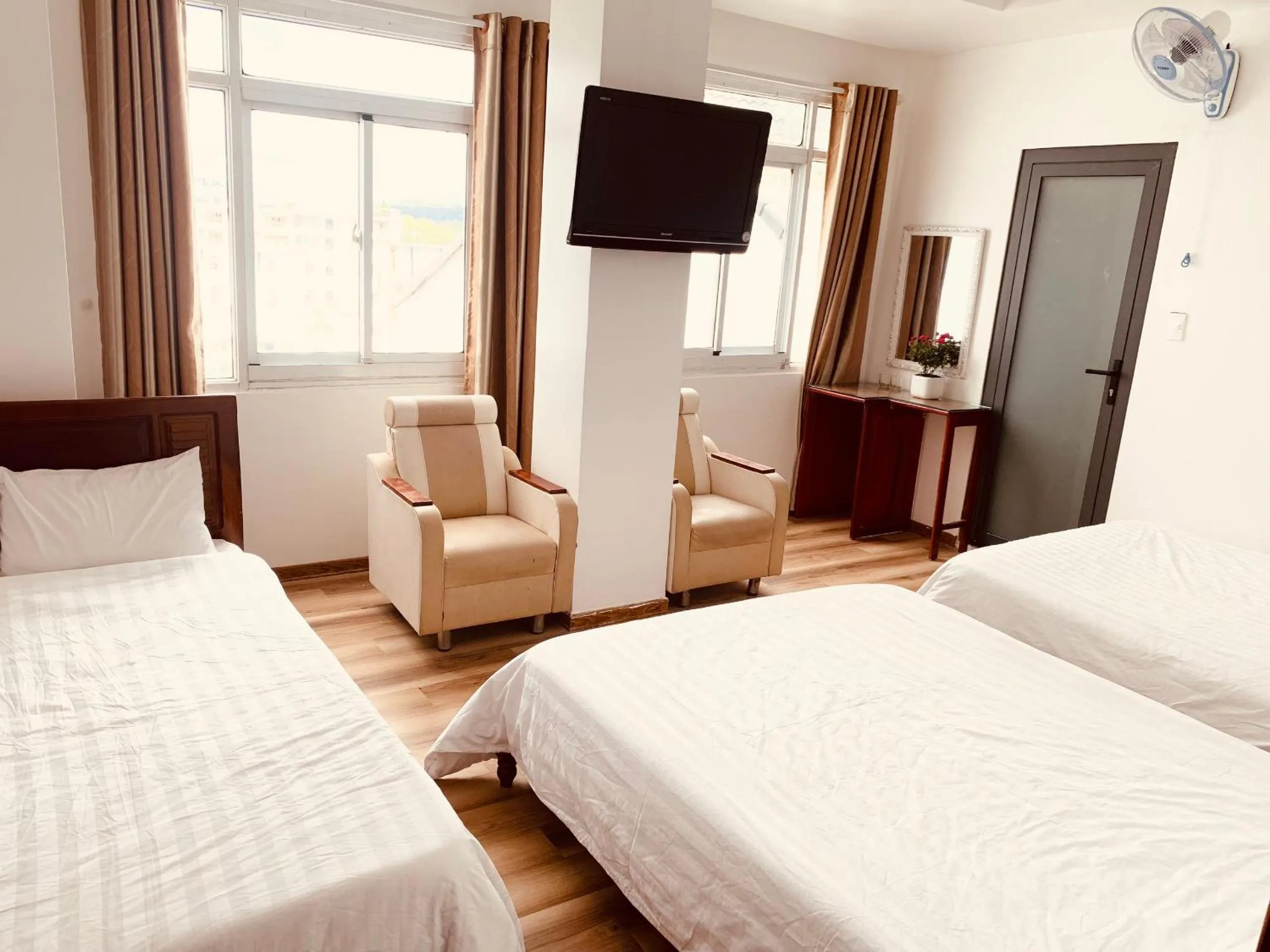 Bed in Khách sạn Nam Ngọc Đà Lạt