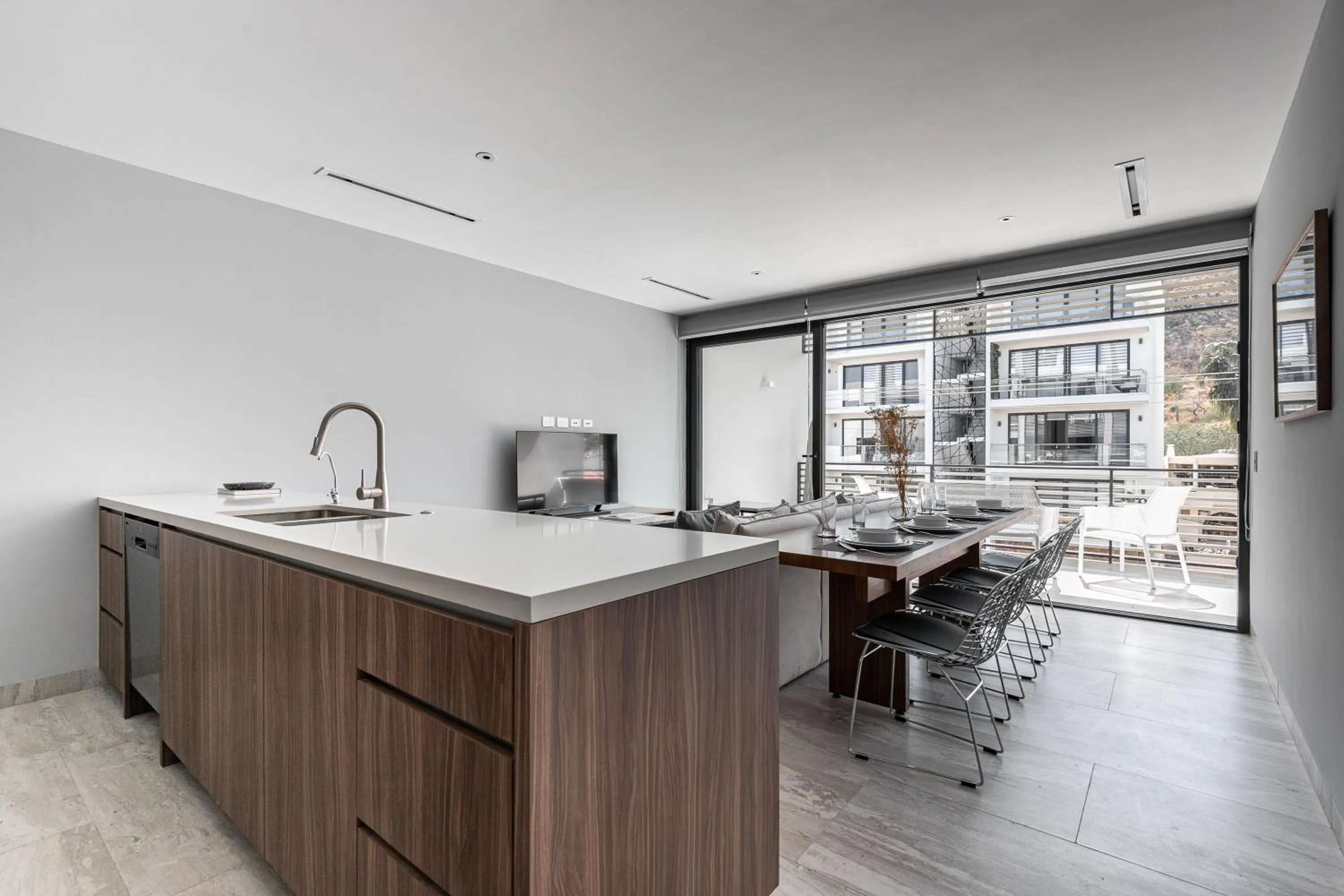 kitchen in Lumina at Cardinal Cabo San Lucas