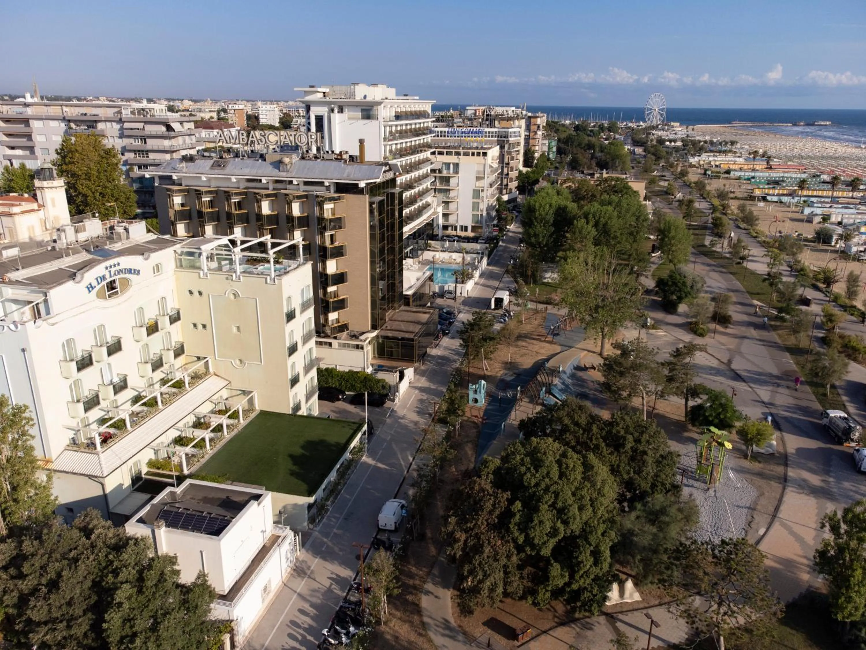 Bird's eye view in Hotel De Londres