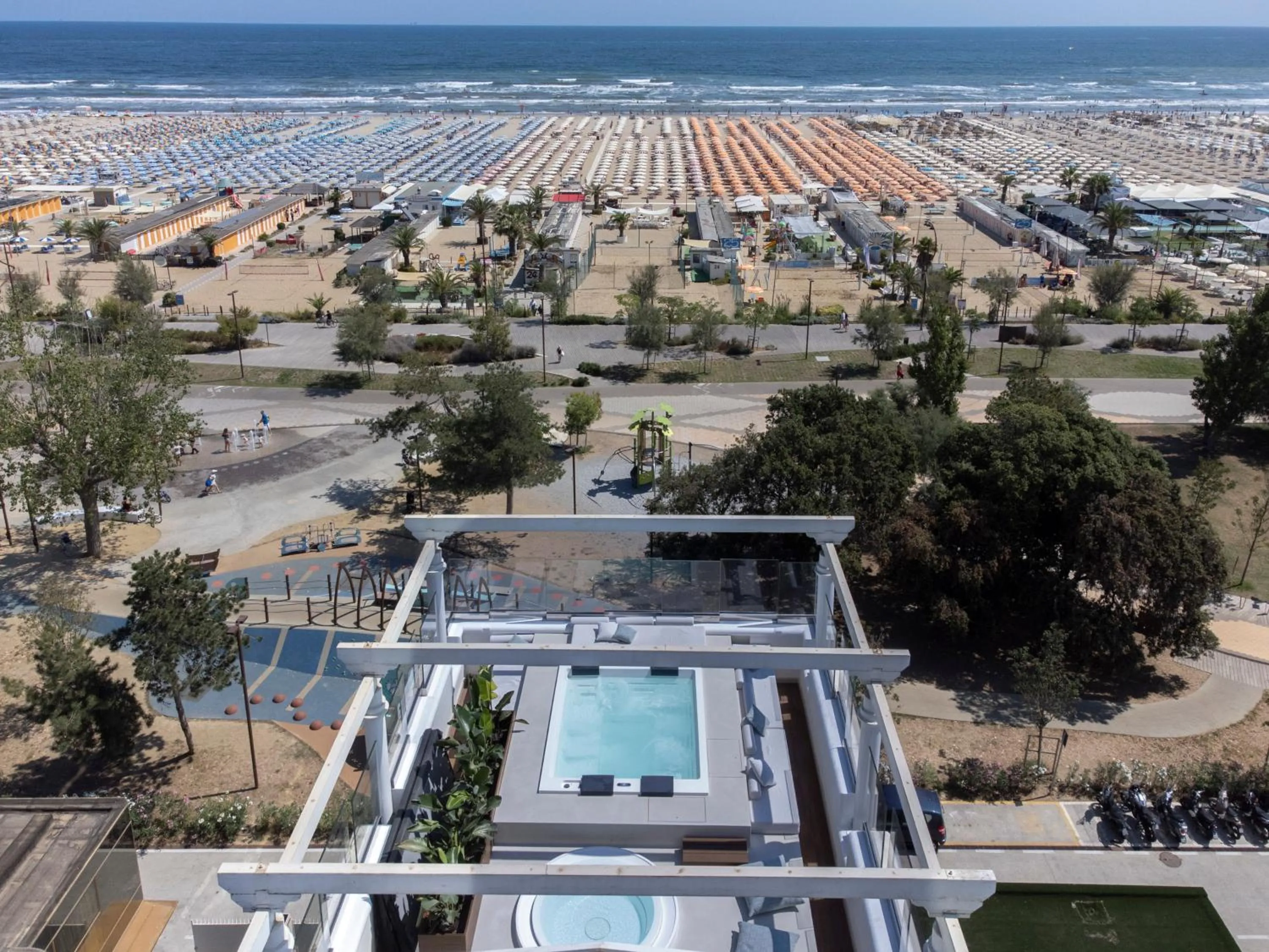 Bird's eye view in Hotel De Londres