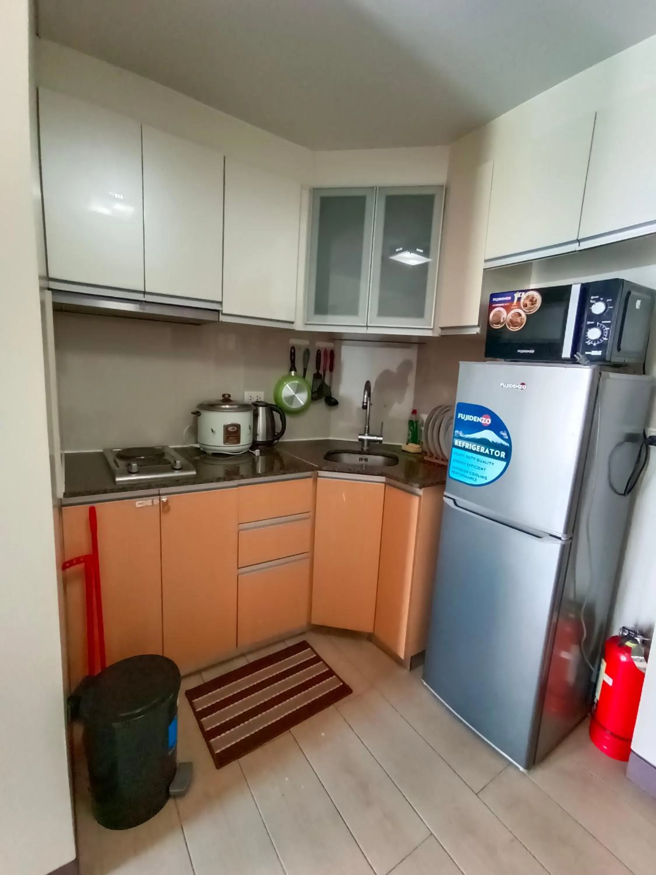 Kitchen or kitchenette in Palm Tree Two Villas