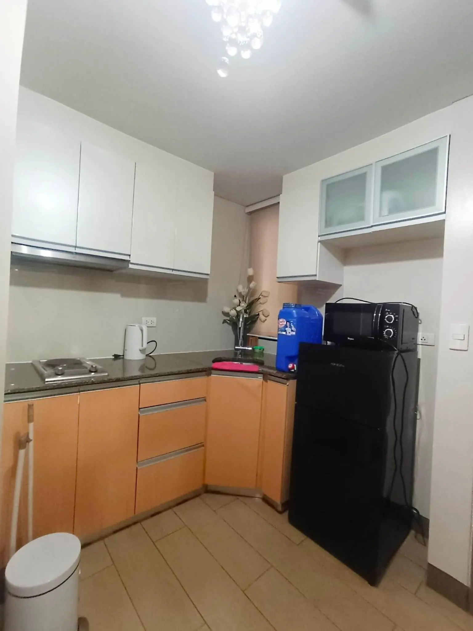 Kitchen or kitchenette in Palm Tree Two Villas