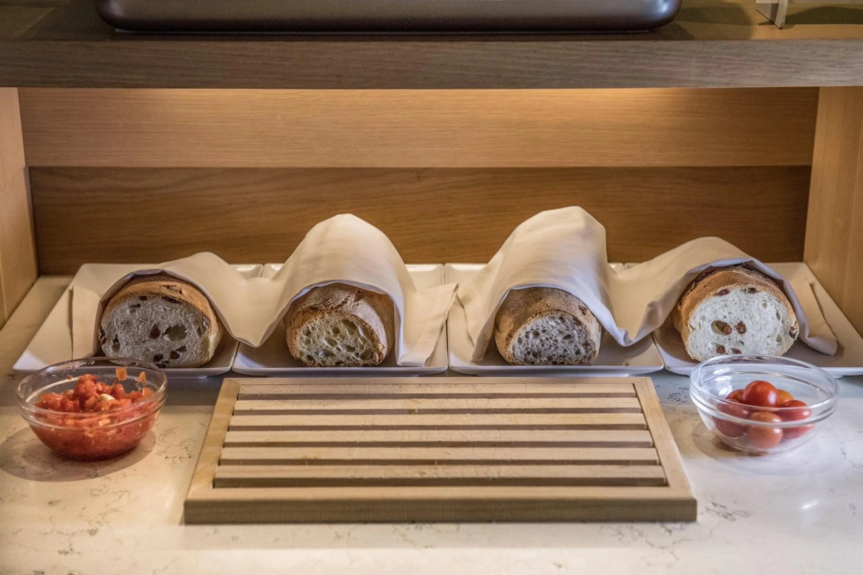 Food close-up in PHI Park Hotel Alcione