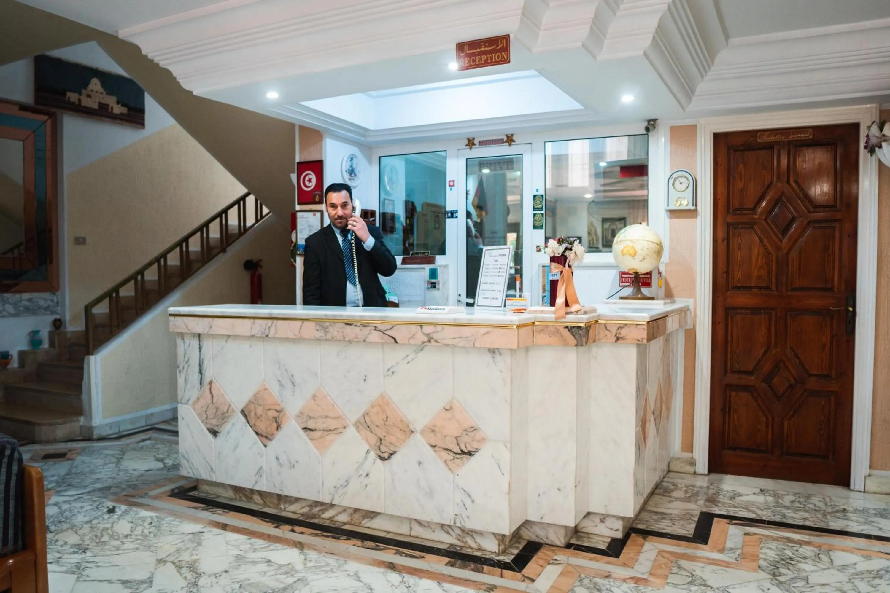 Staff in Hôtel Résidence Monia COMPLETELY RENOVATED