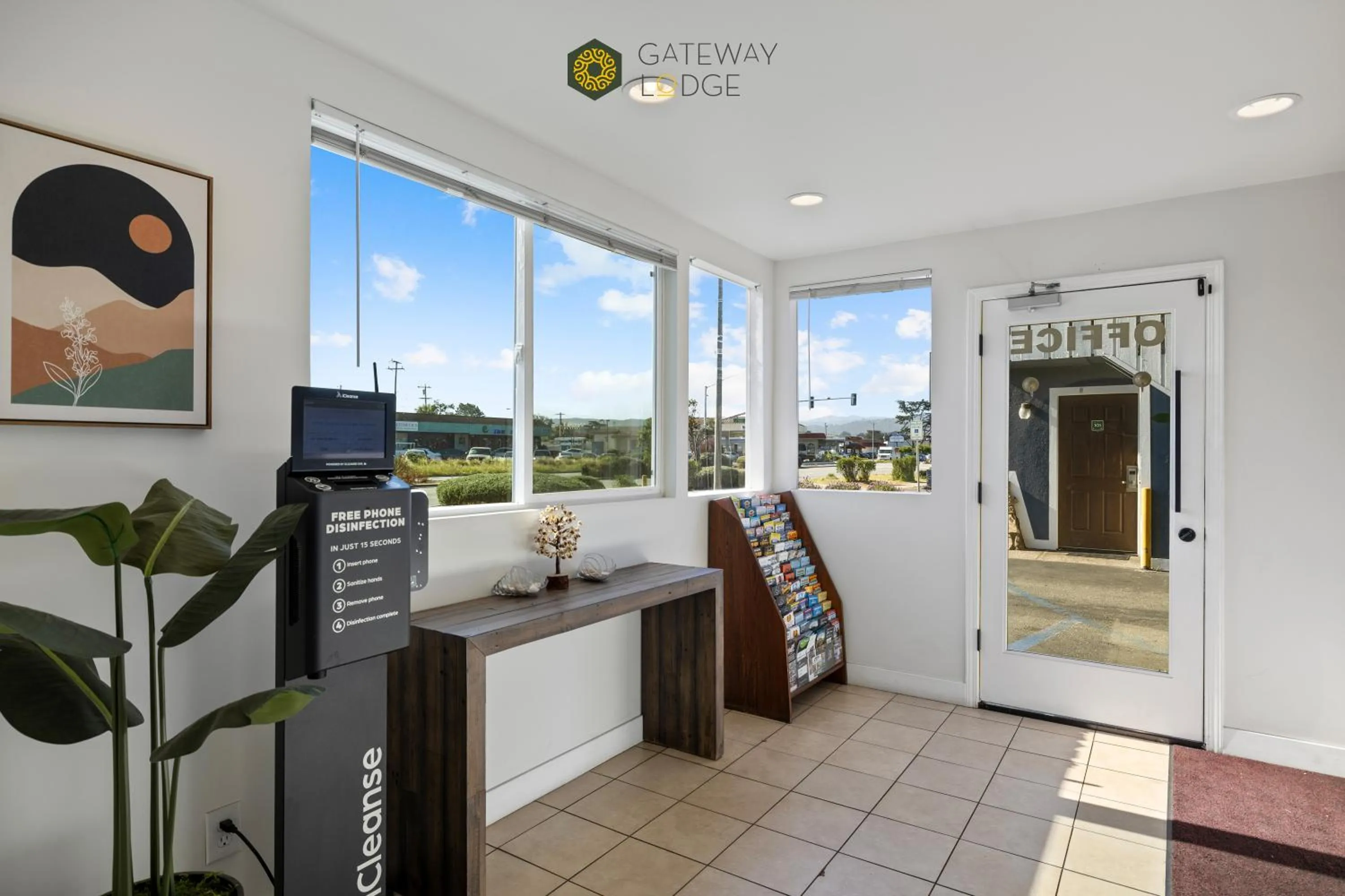 Lobby or reception in Gateway Lodge