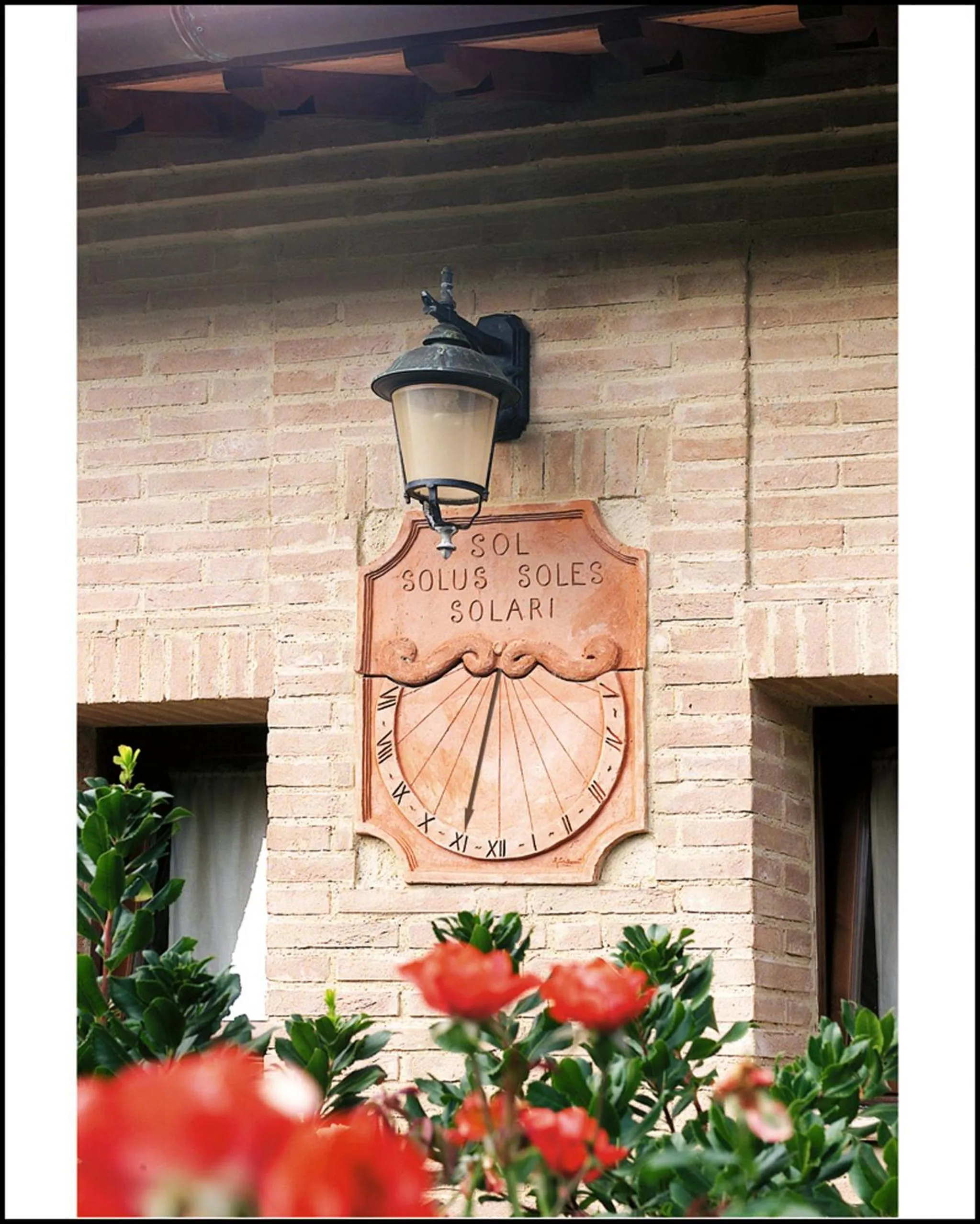 Decorative detail in Il Poggio degli Olivi