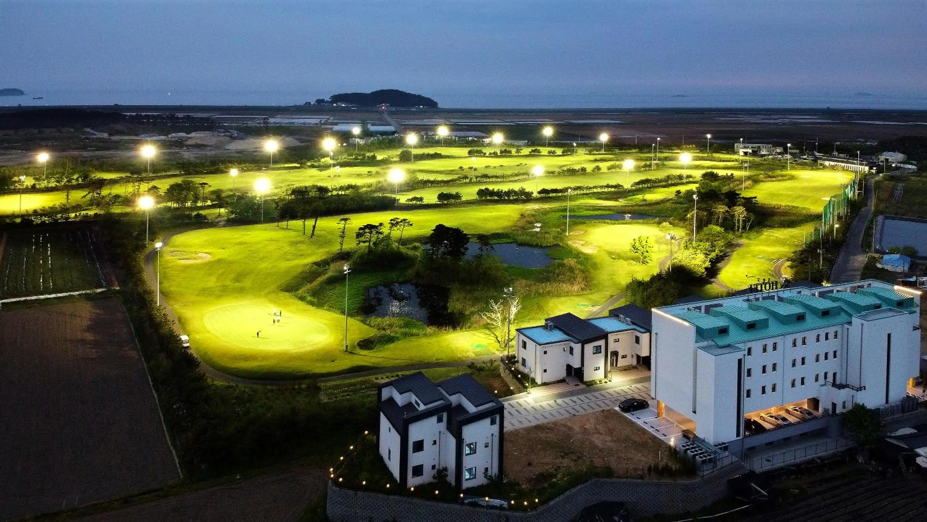 Golfcourse in SN Hotel Daecheon