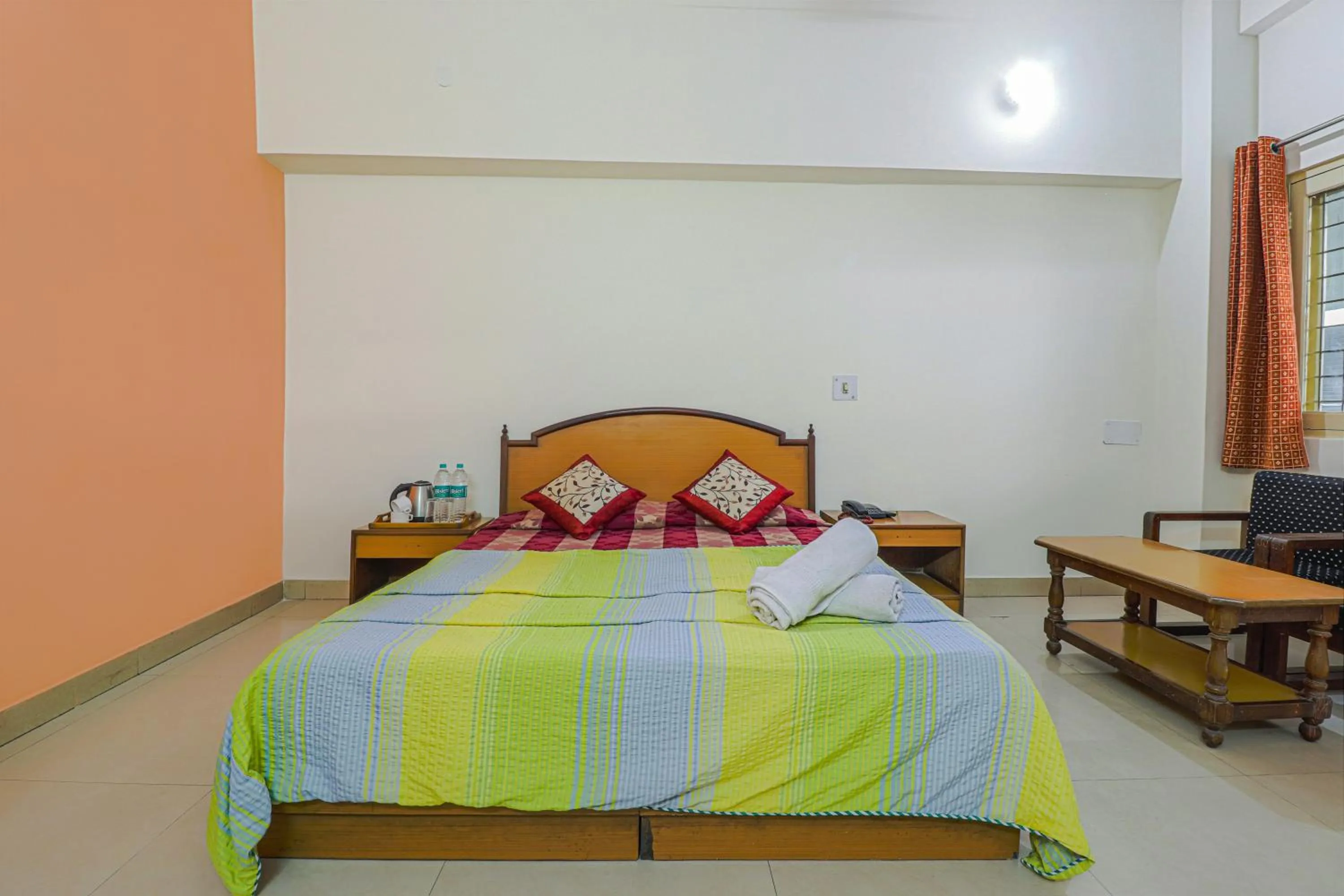 Bed in Hotel Siddharth