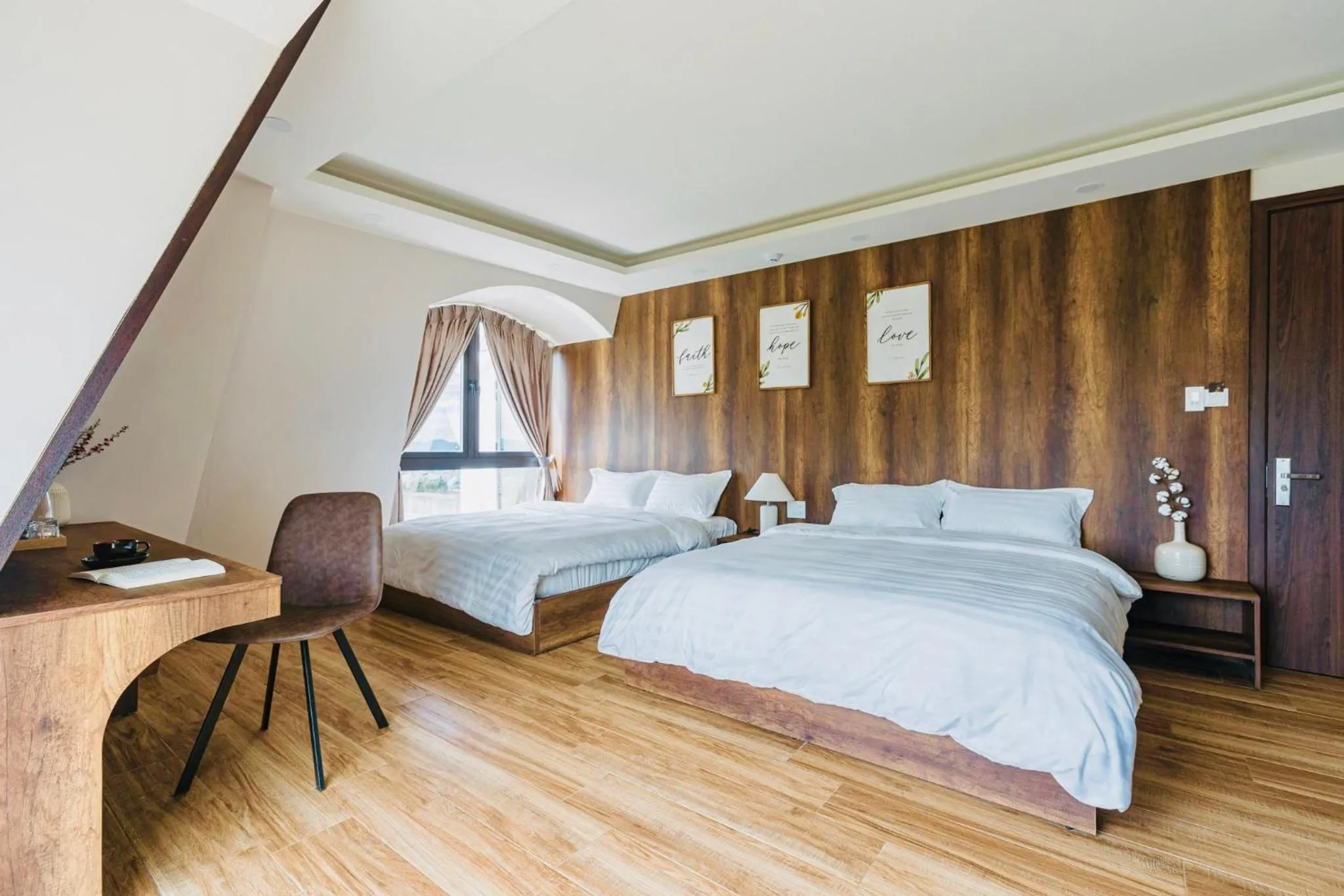 Bed in Đá Góc Nhà Boutique Hotel