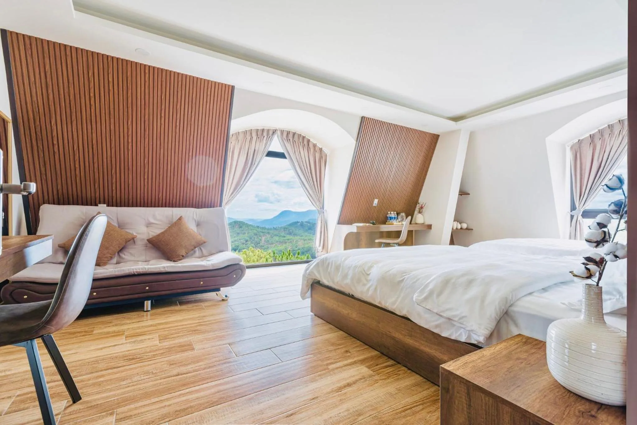 Bed in Đá Góc Nhà Boutique Hotel