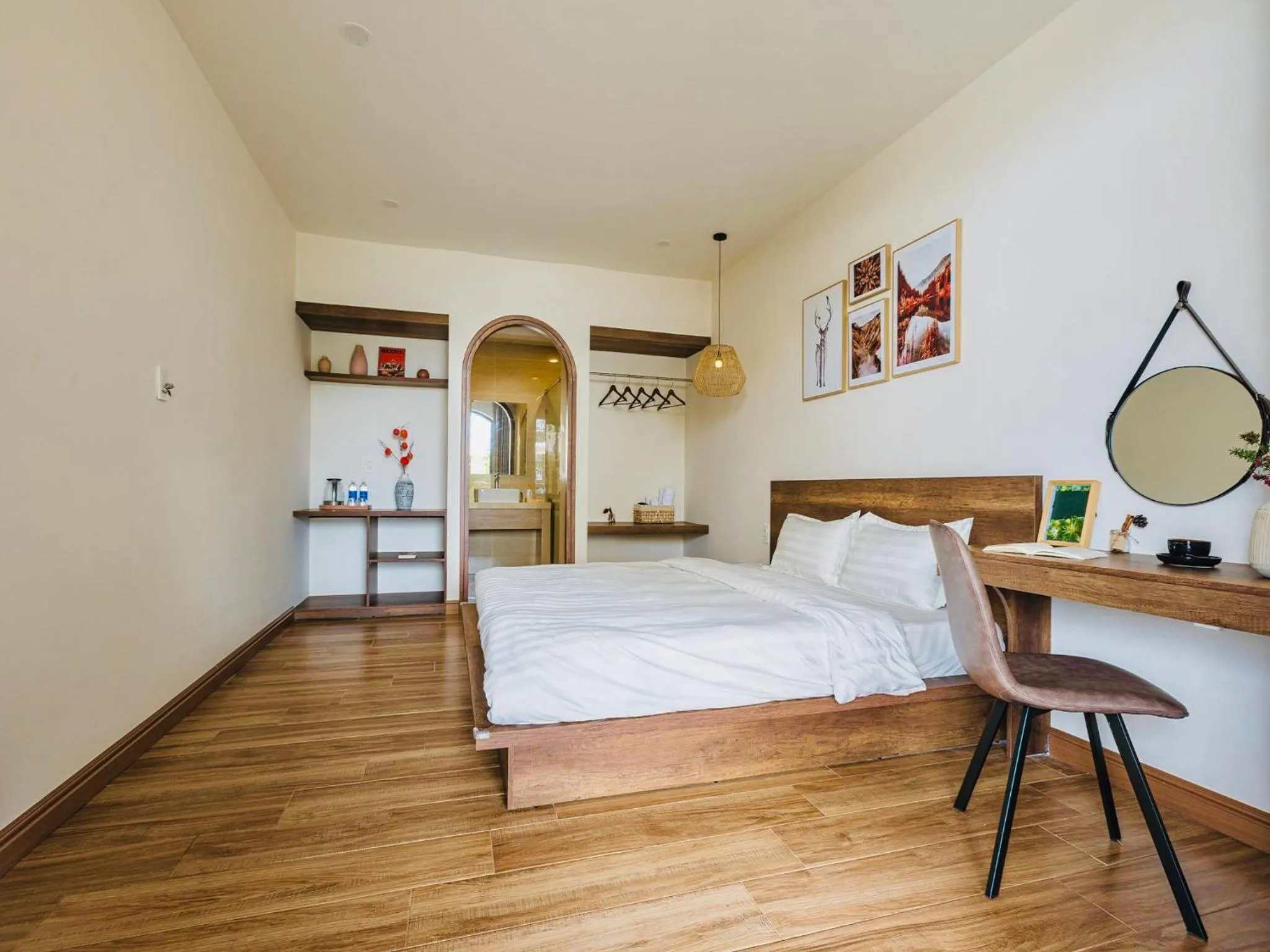 Bed in Đá Góc Nhà Boutique Hotel