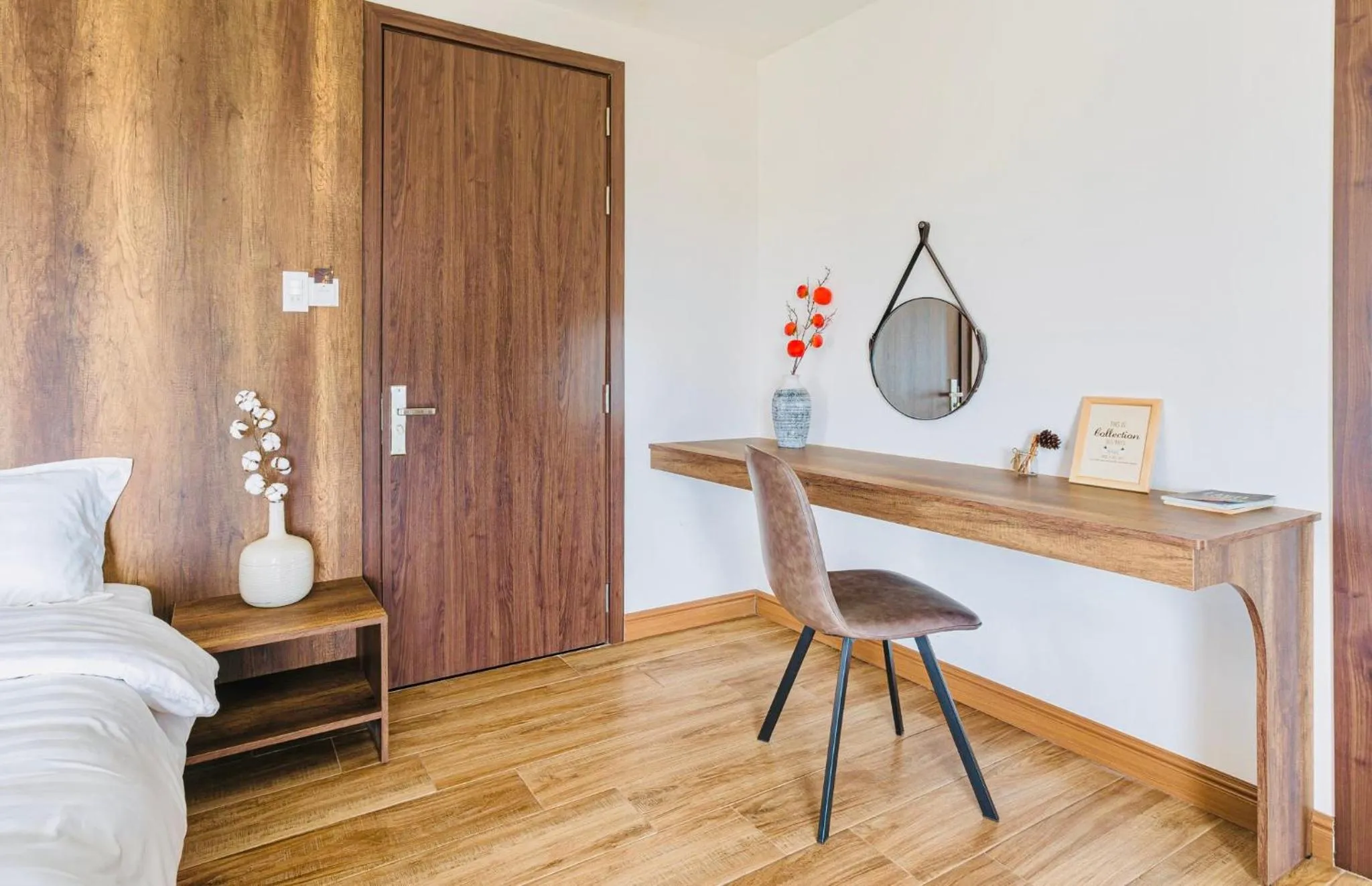 hair dresser, Bed in Đá Góc Nhà Boutique Hotel