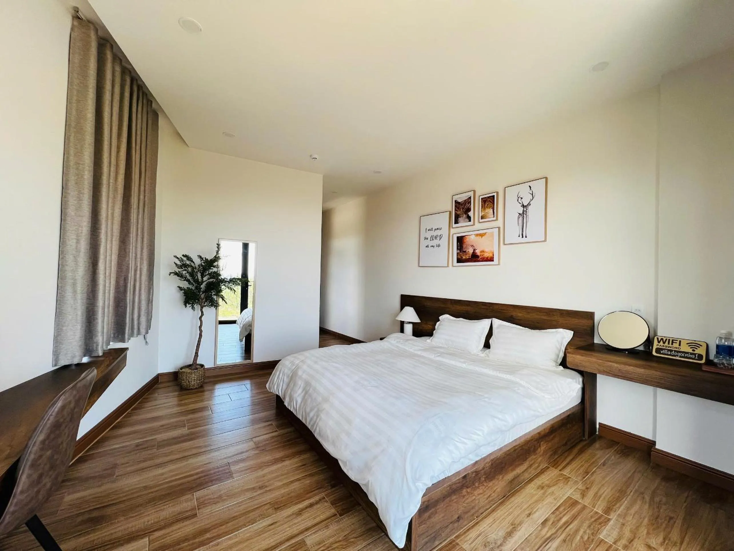 Bed in Đá Góc Nhà Boutique Hotel