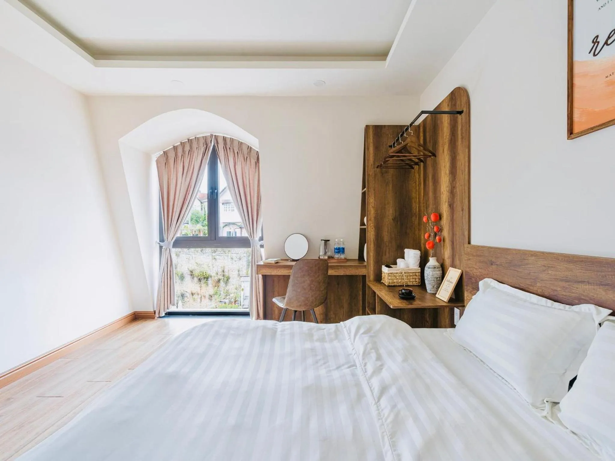 Bed in Đá Góc Nhà Boutique Hotel