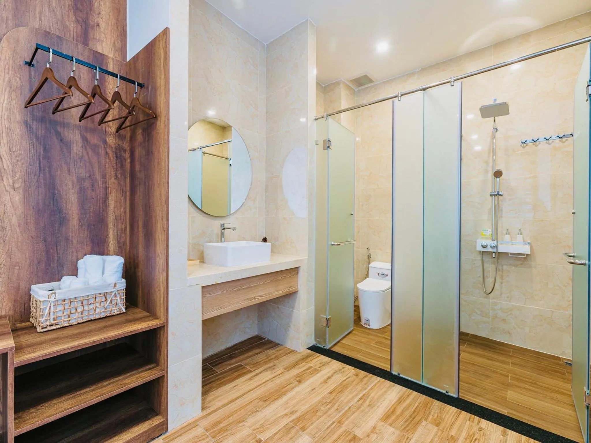 Shower in Đá Góc Nhà Boutique Hotel