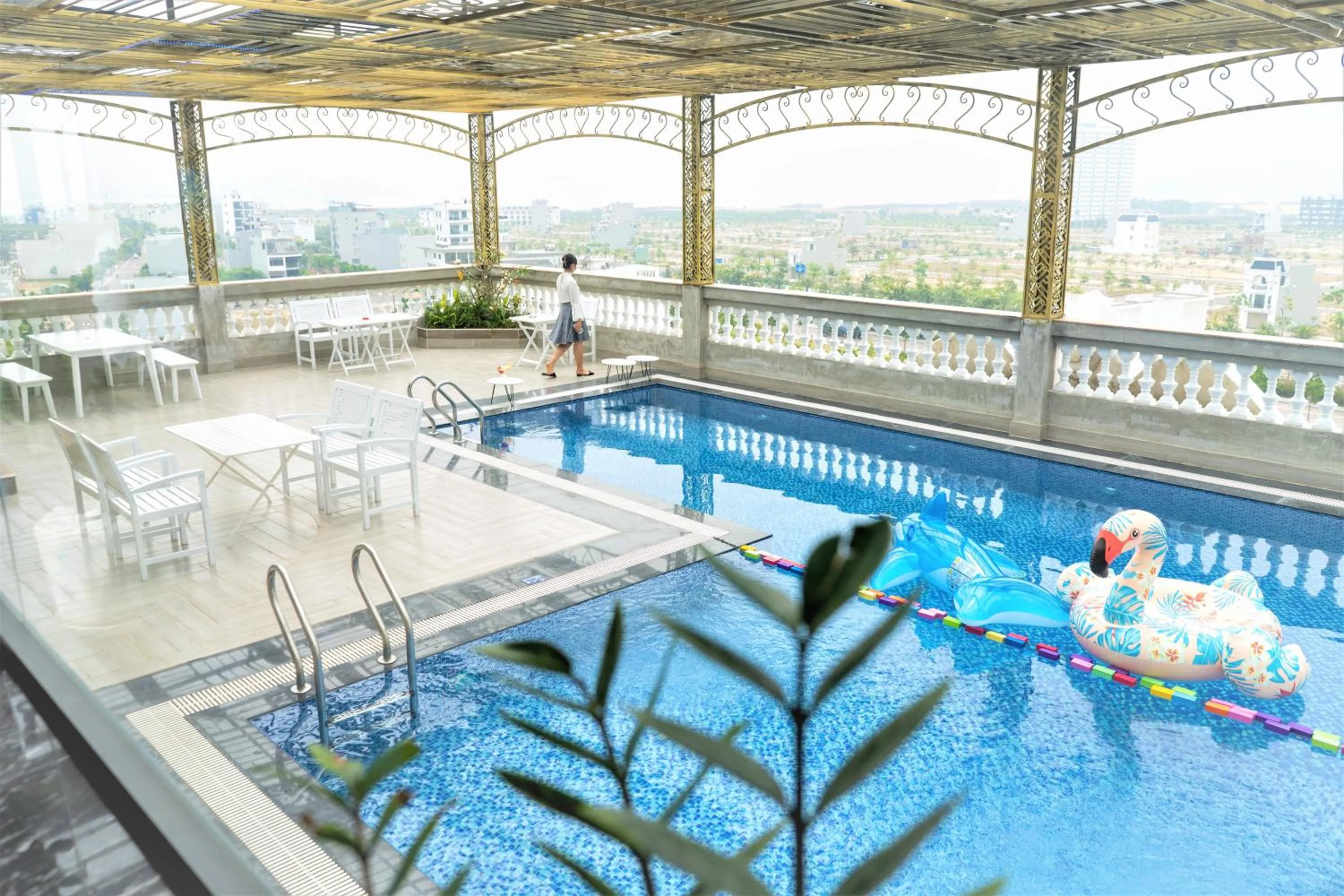 Swimming pool in Pearl Beach Hotel Quy Nhon