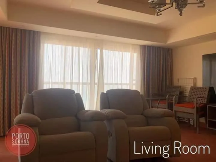 Amazing sea view Penthouse Apartment in Pyramids Porto El-Sokhna